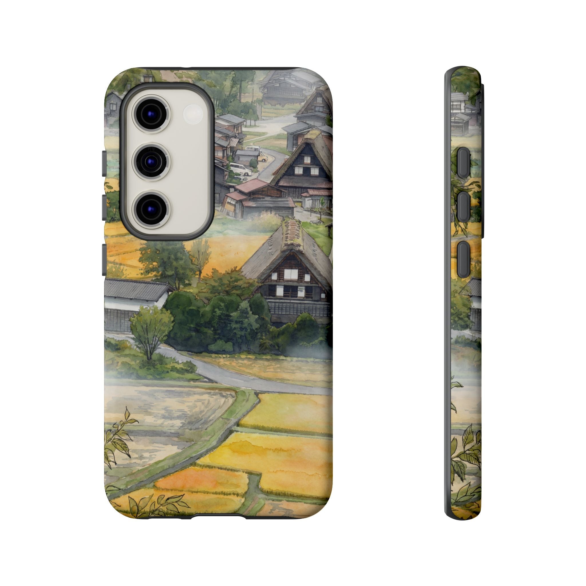 Shirakawa Whisper | Japan Watercolour Samsung Galaxy Phone Case