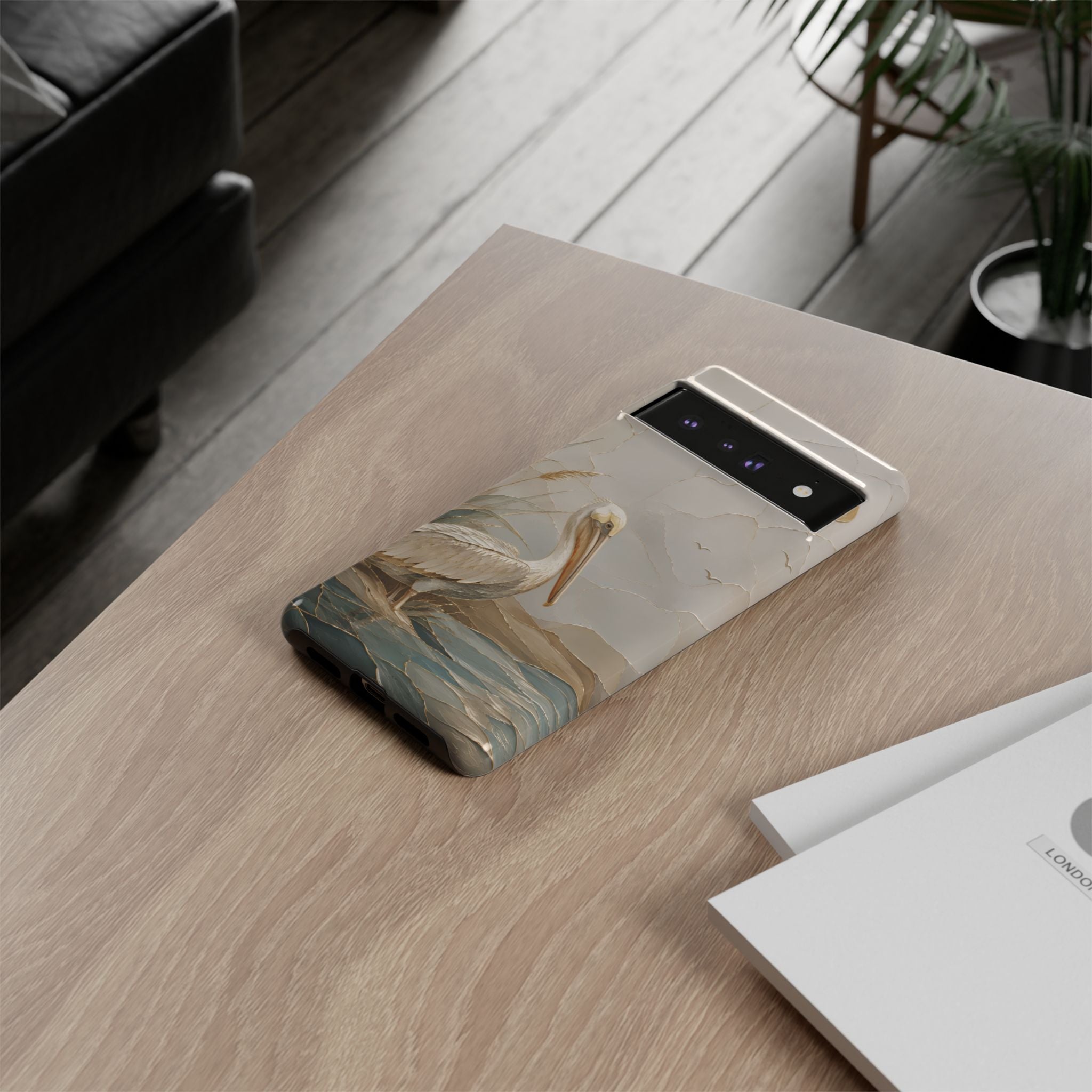 Pelican Google Pixel Phone Case | Coastal Bird Phone Case