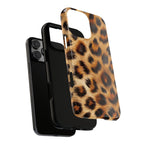 Stylish Leopard Print Tough iPhone Case