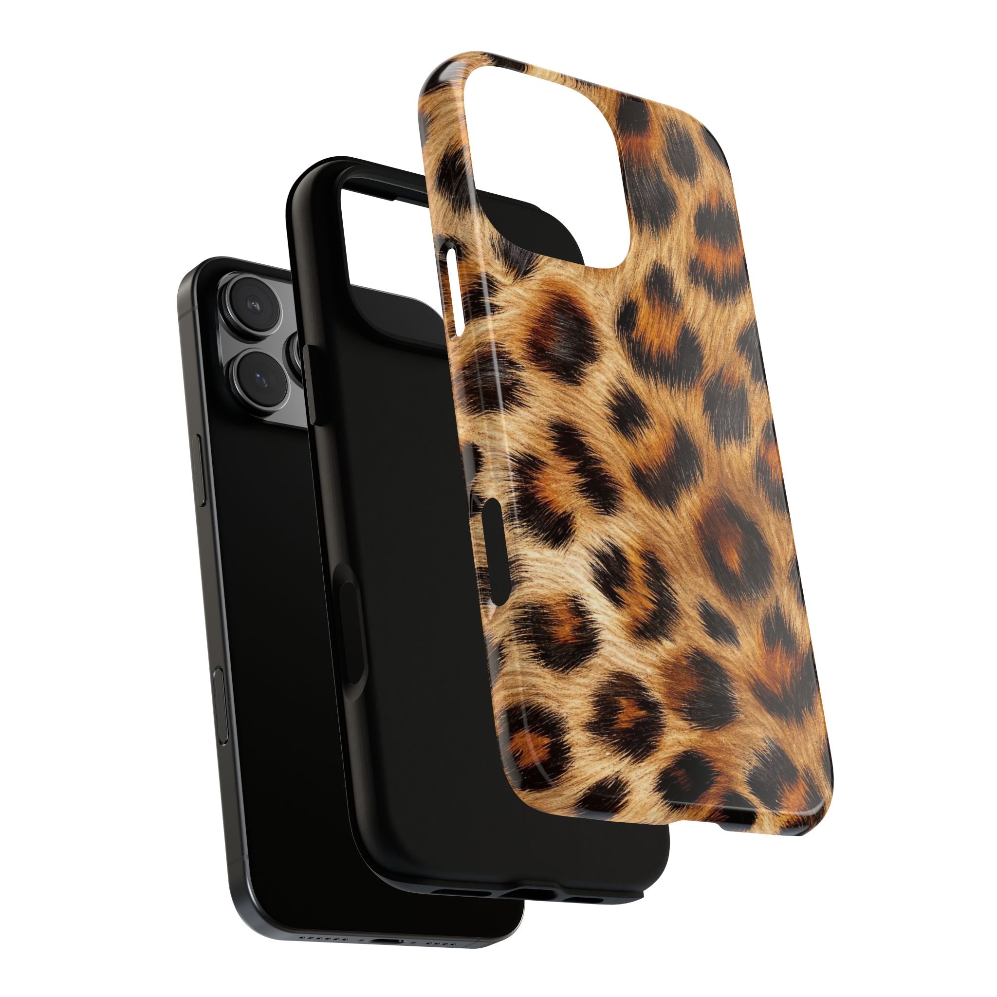 Stylish Leopard Print Tough iPhone Case