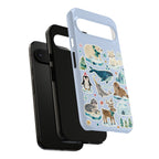 Cute Arctic Animals Tough Google Pixel Phone Case