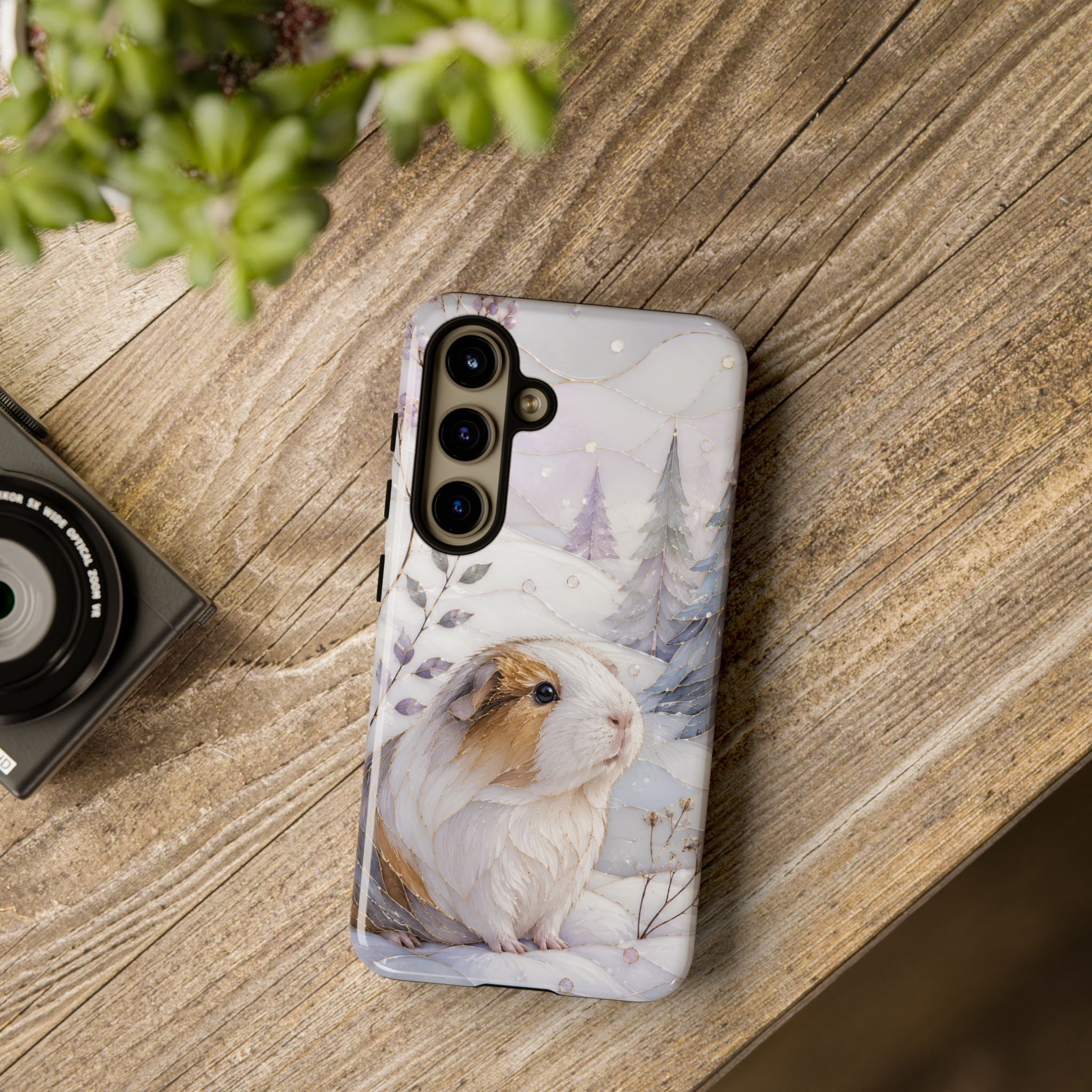 Guinea Pig Samsung Galaxy Phone Case | Winter Guinea Pig Phone Case