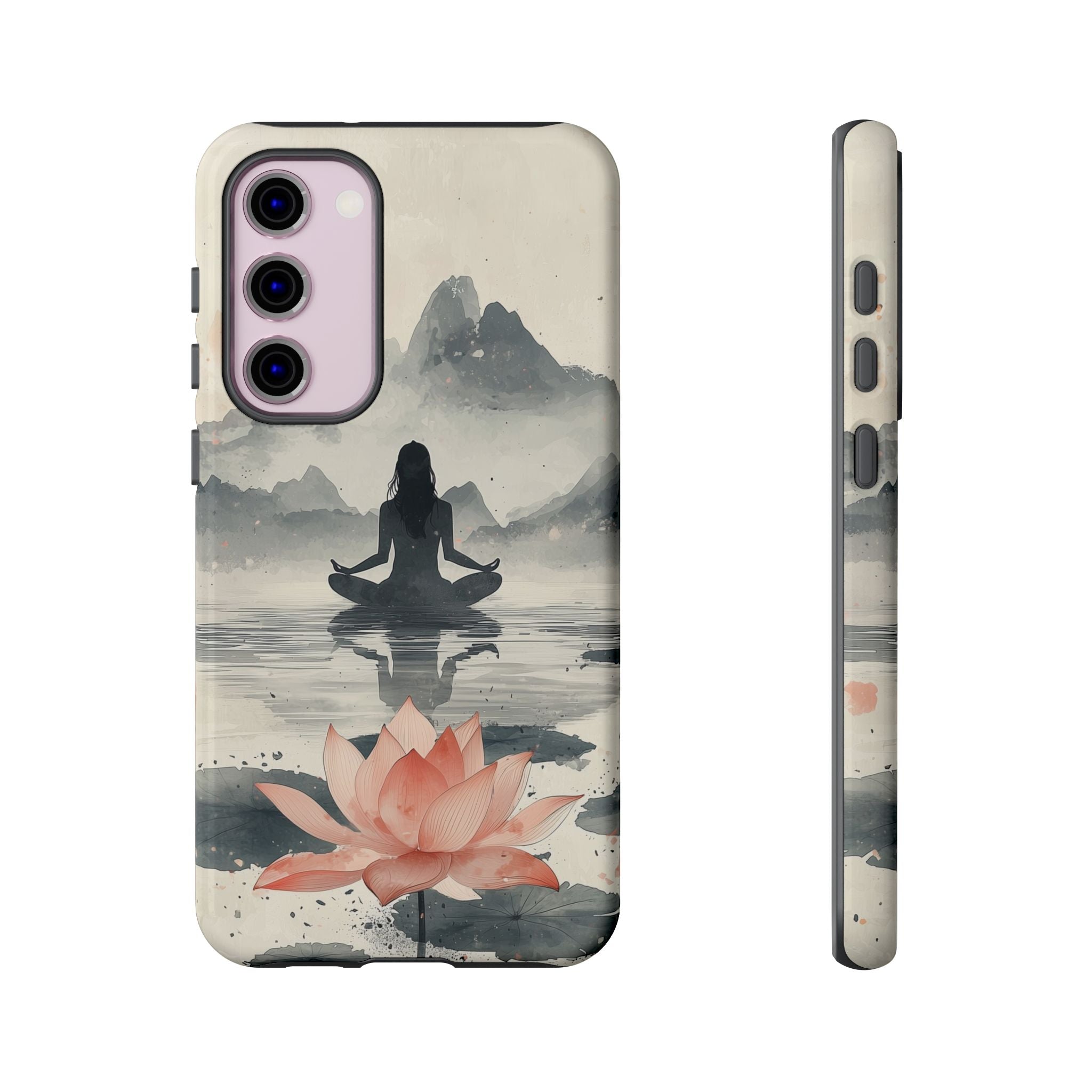 Zen Yoga Meditation Lotus Samsung Galaxy Phone Case