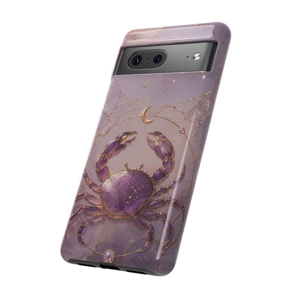 Cancer Zodiac II Google Pixel Phone Case | Celestial Crab Phone Case