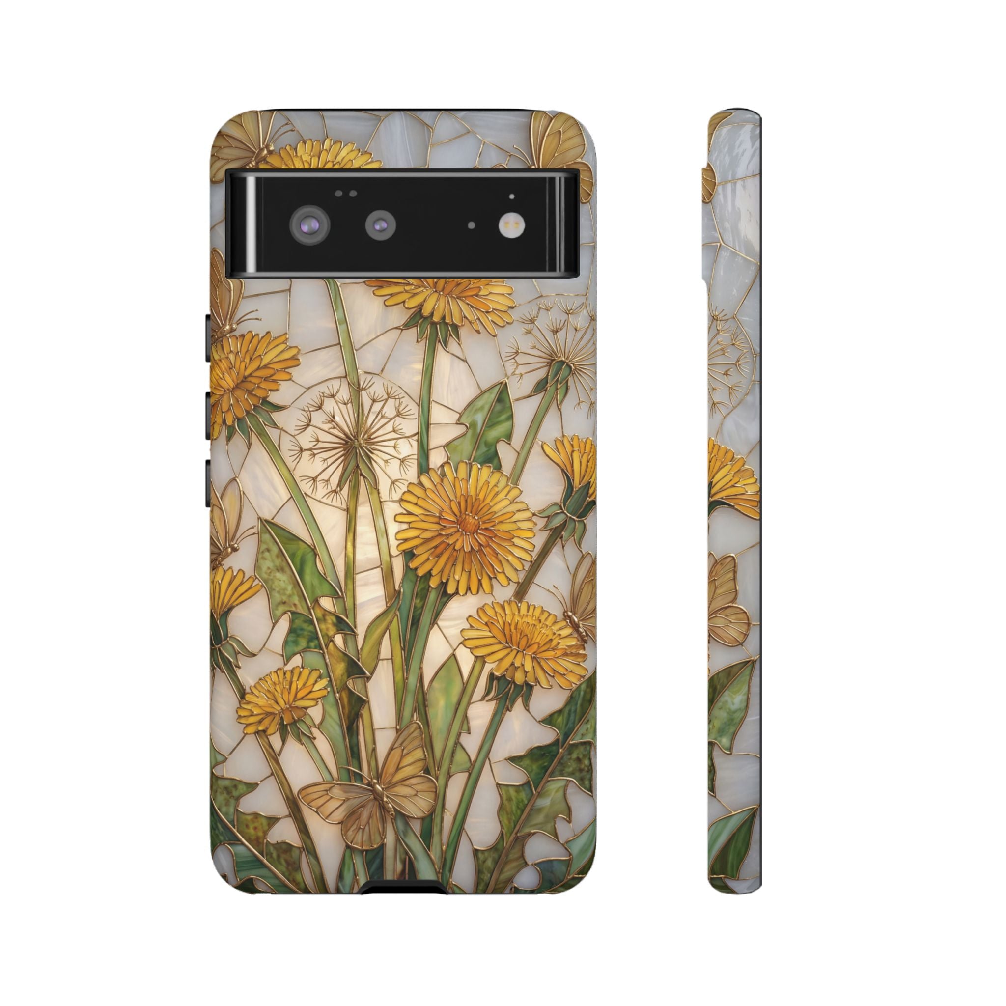 Dandelion Bouquet Tough Google Pixel Case — Floral Botanical Protective Cover