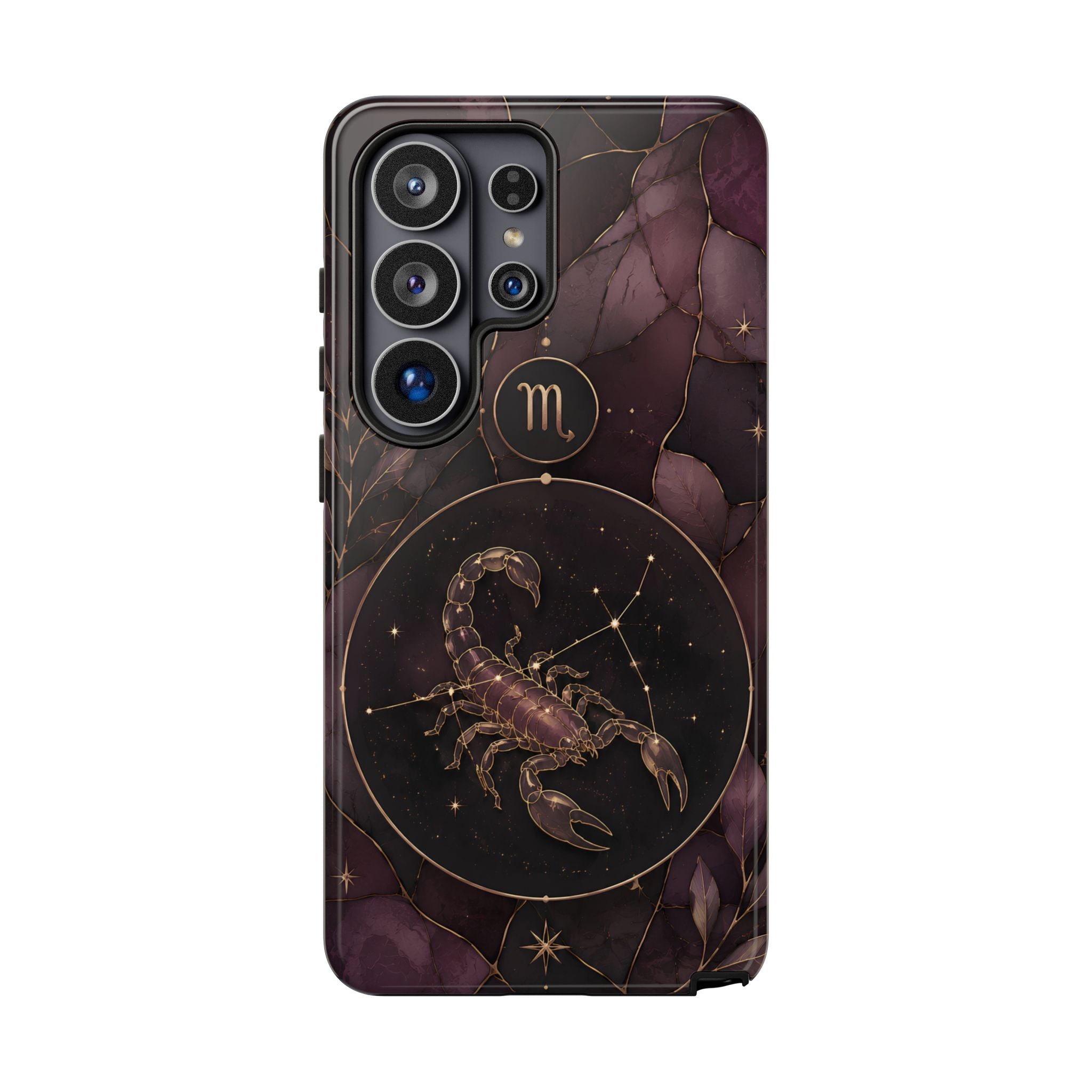 Scorpio Zodiac Samsung Galaxy Phone Case | Scorpio Constellation Protective Case