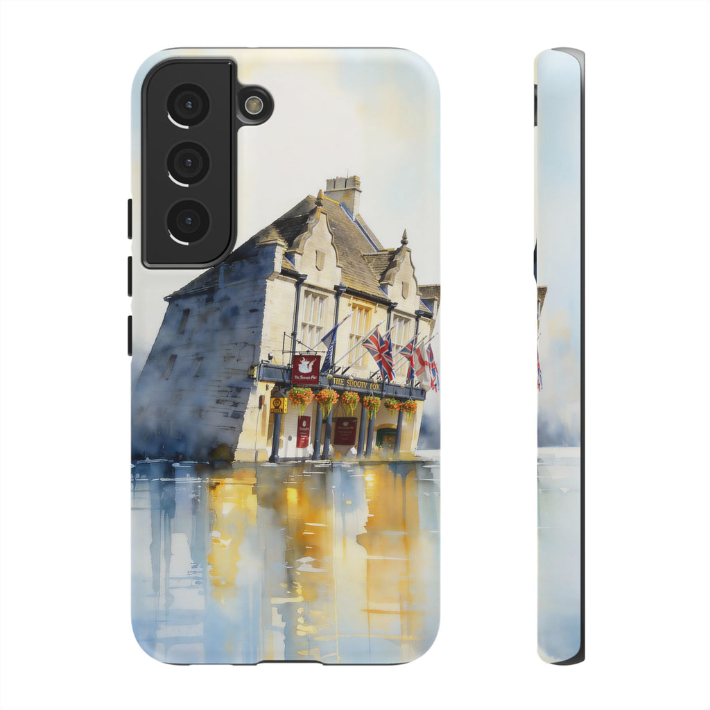 English Village Hotel Aesthetic Samsung Galaxy Phone Case