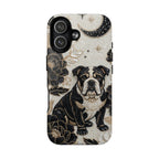 Bulldog Floral MagSafe iPhone Case — Moon & Peony Protective Case