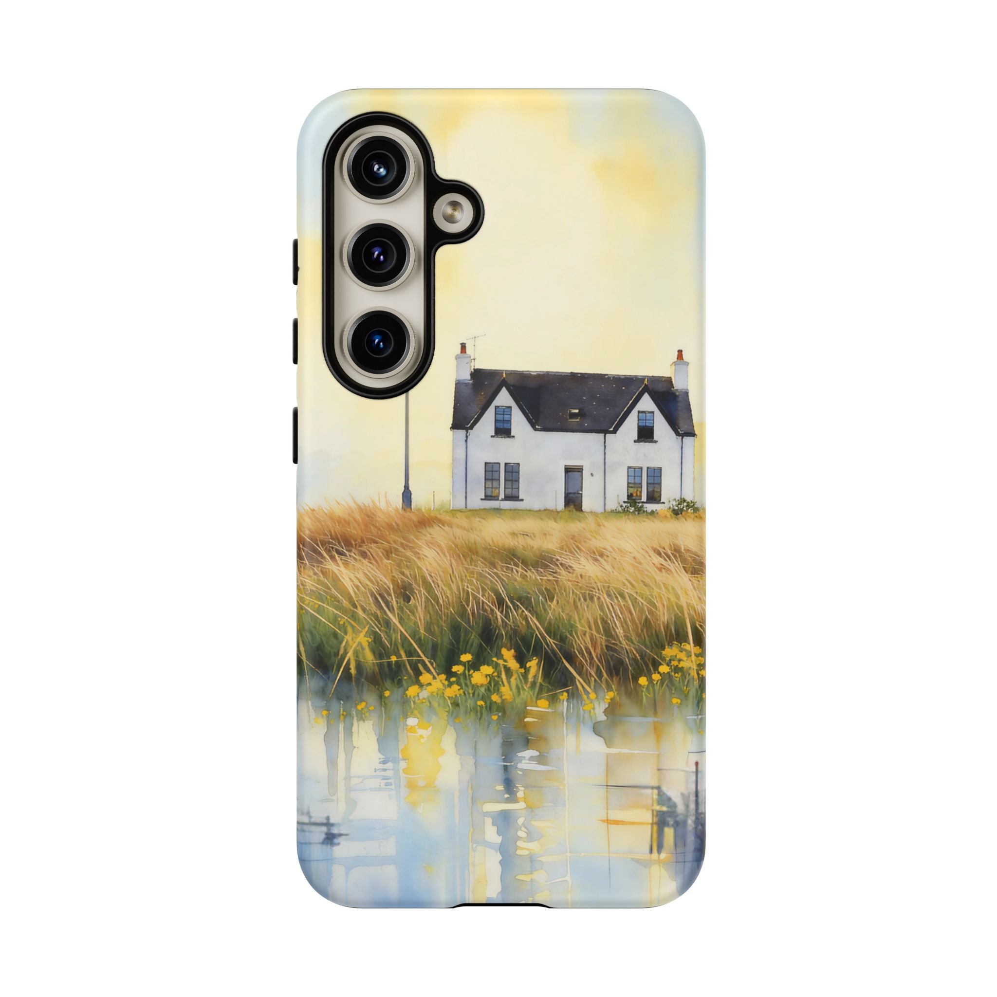 Scottish Highlands Samsung Galaxy Phone Case | Isle of Skye Hill Cottage