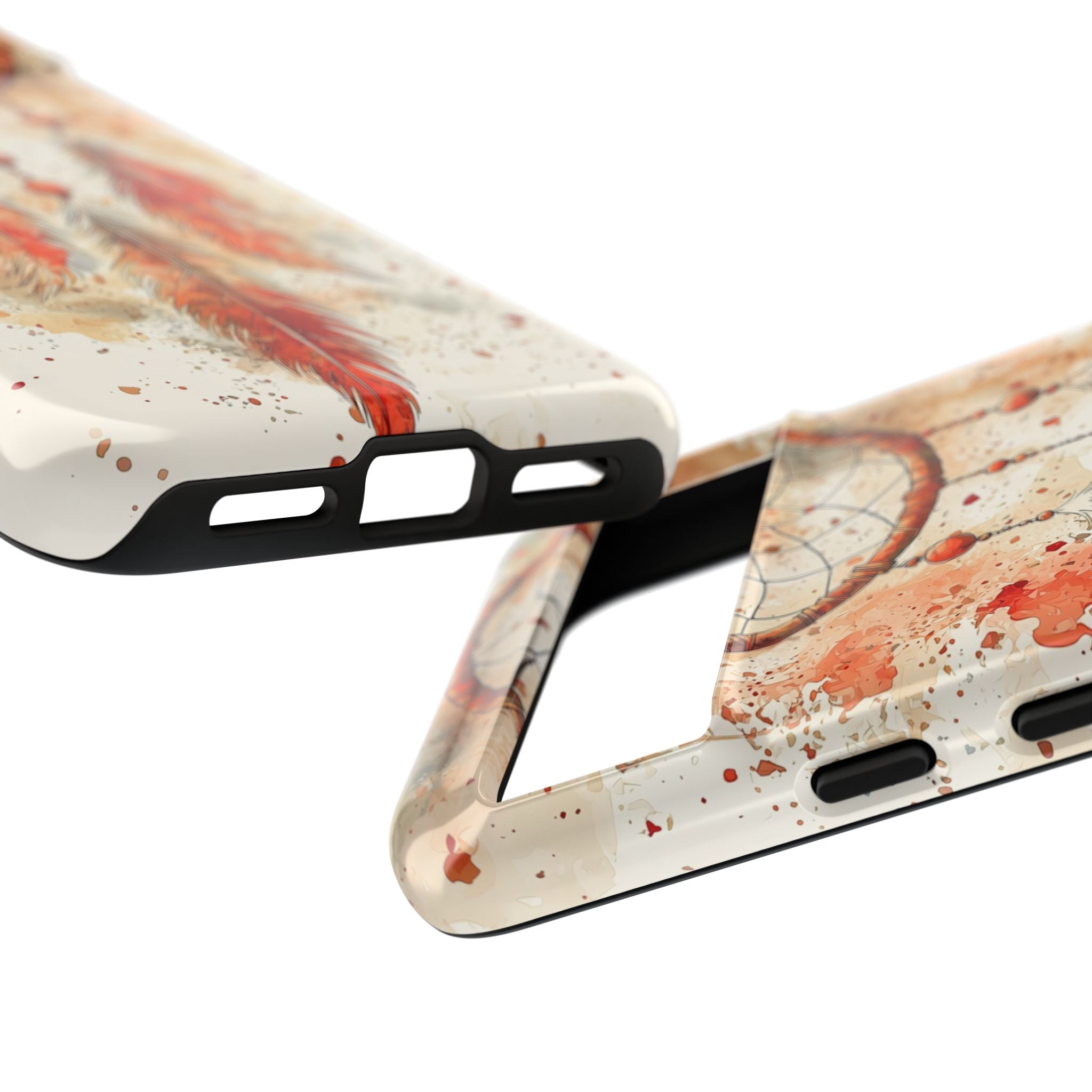 Dreamcatcher Tough Google Pixel Case | Watercolour Feather