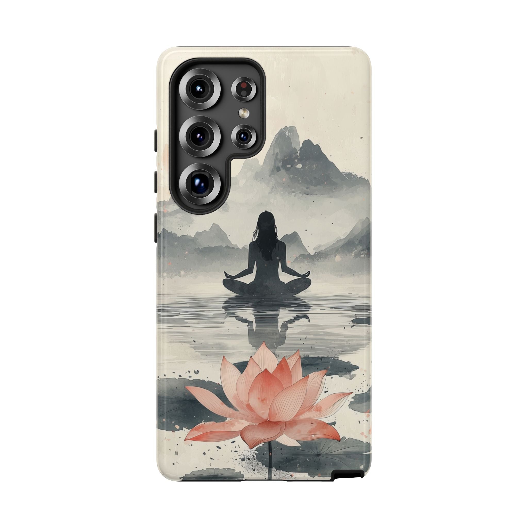 Zen Yoga Meditation Lotus Samsung Galaxy Phone Case