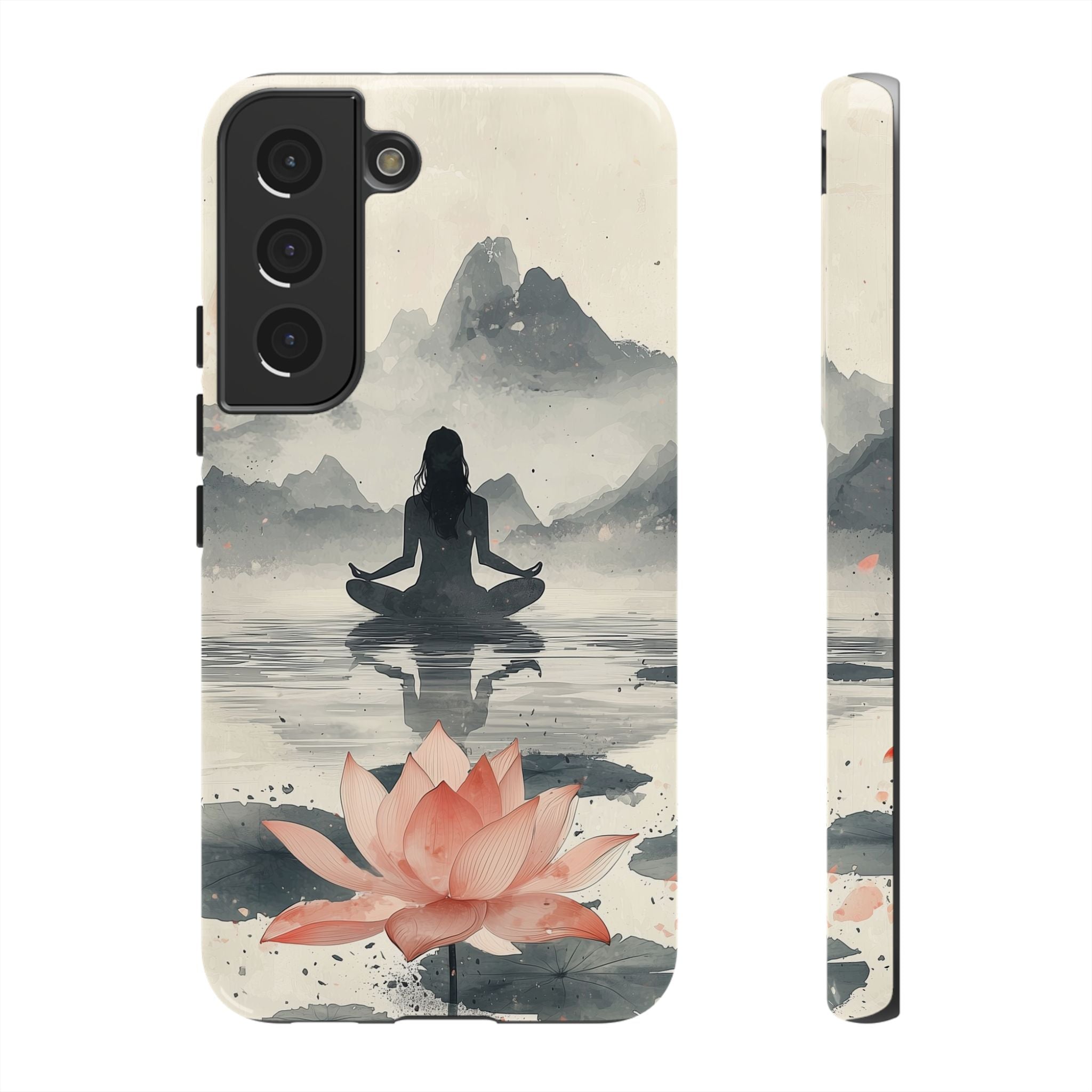 Zen Yoga Meditation Lotus Samsung Galaxy Phone Case