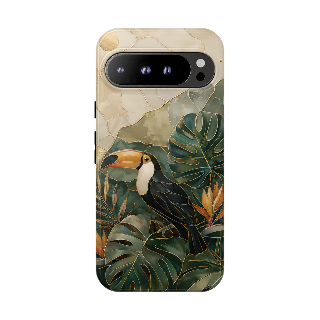 Toucan Google Pixel Phone Case | Tropical Bird Phone Cover