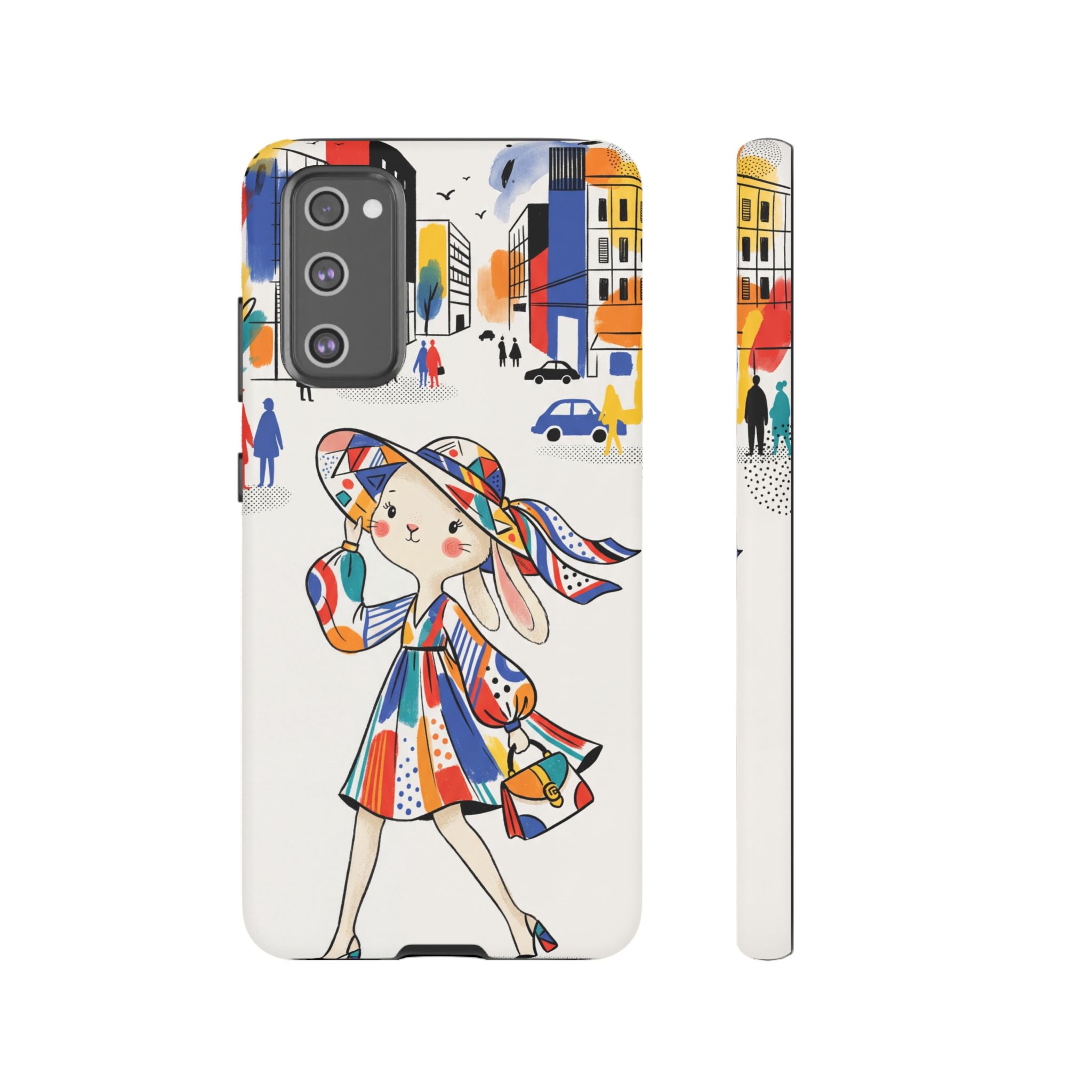 Chic Bunny City Samsung Galaxy Phone Case