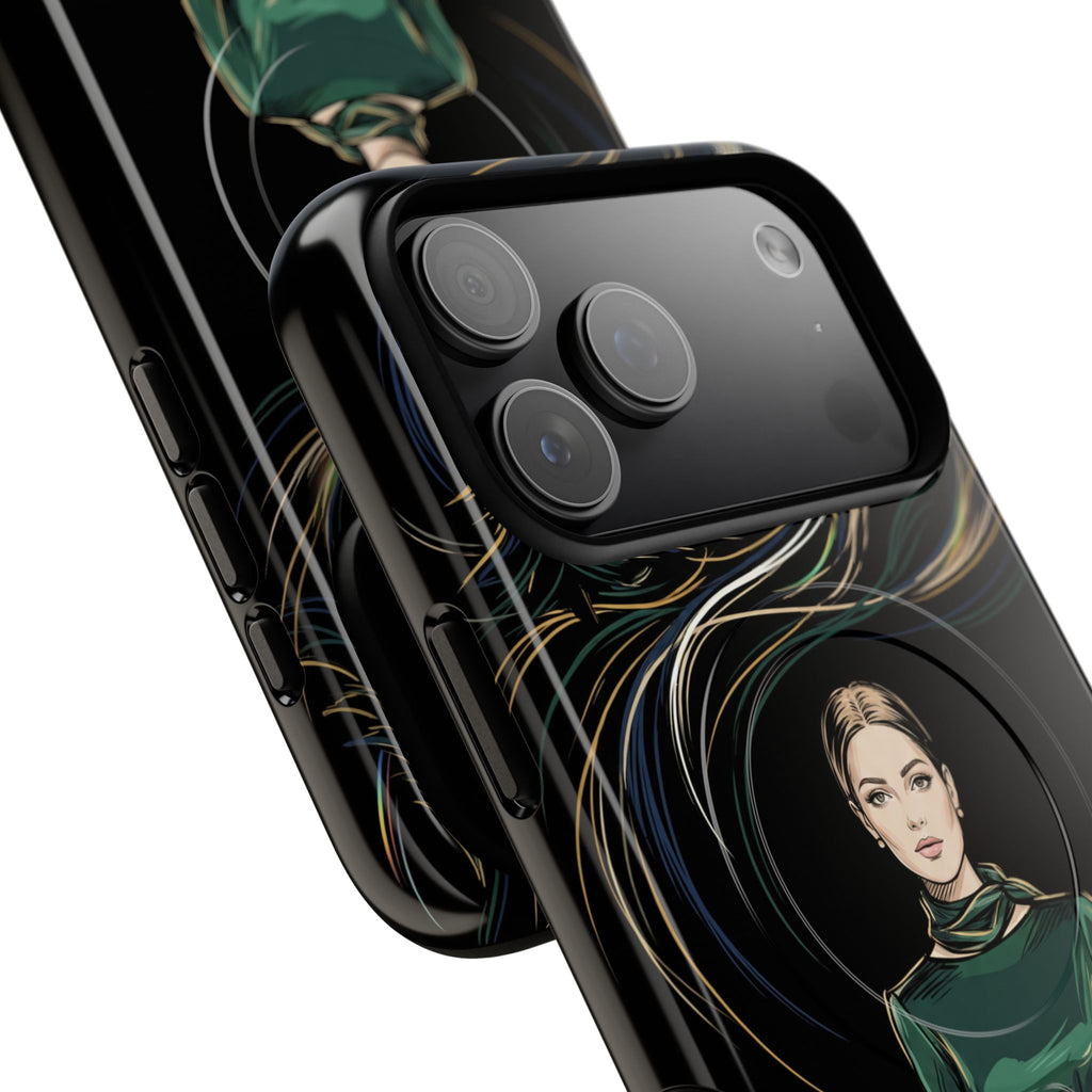 Elegant Forest Woman MagSafe iPhone Case