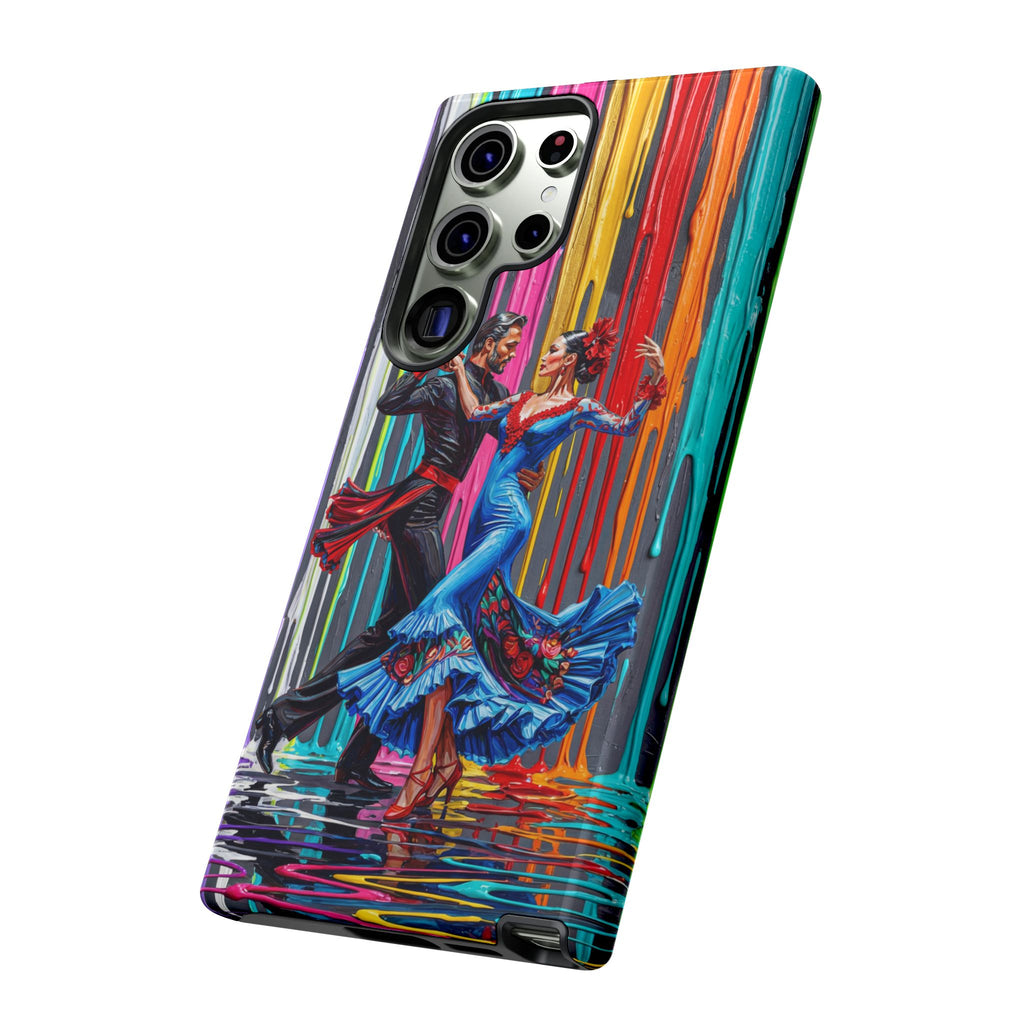 Colorful Tango Samsung Galaxy Phone Case | Vibrant Dancing Couple Art Protection