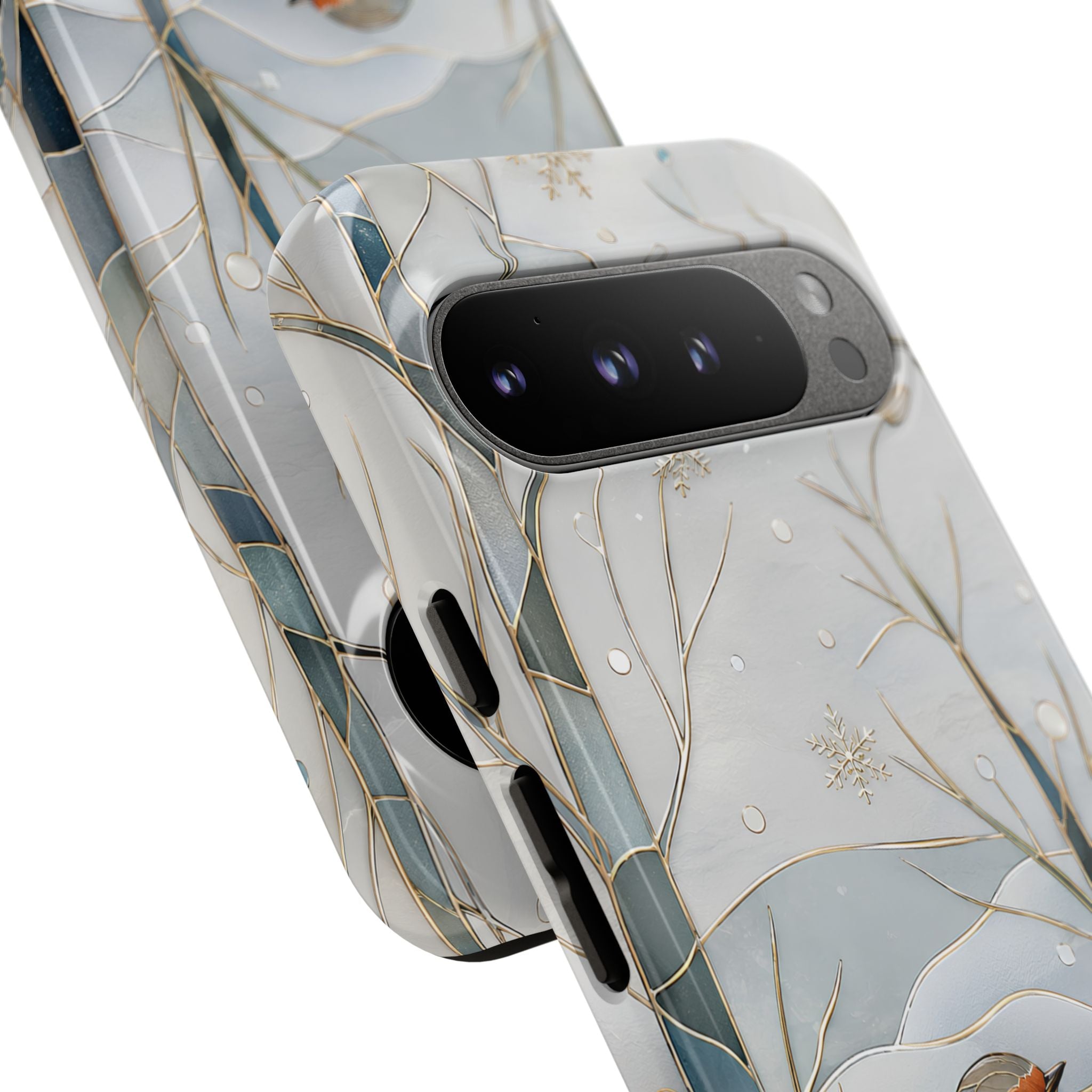 Robin Google Pixel Phone Case | Winter Bird Phone Case