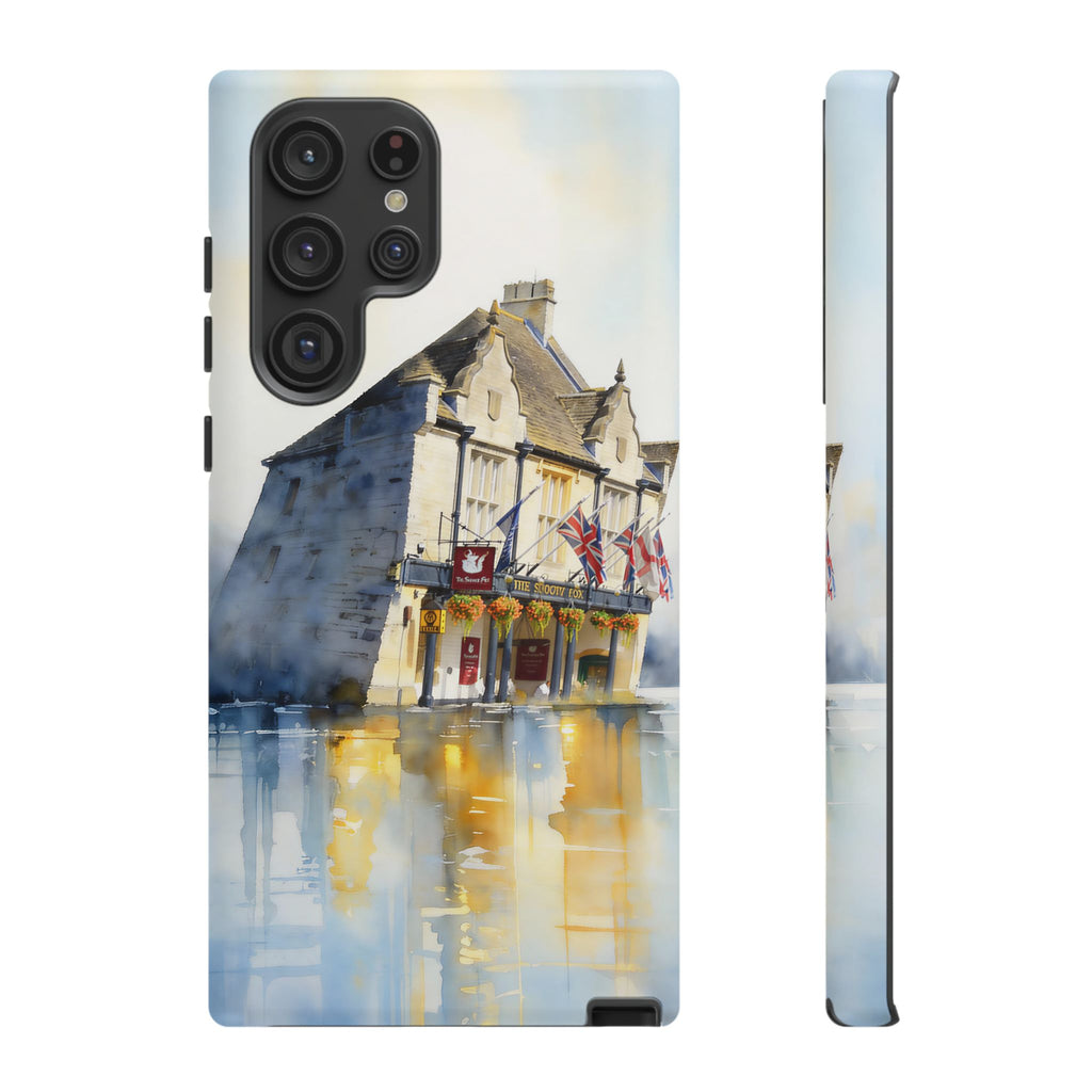 English Village Hotel Aesthetic Samsung Galaxy Phone Case