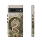 White Snake Google Pixel Phone Case | Celestial Zodiac Phone Case