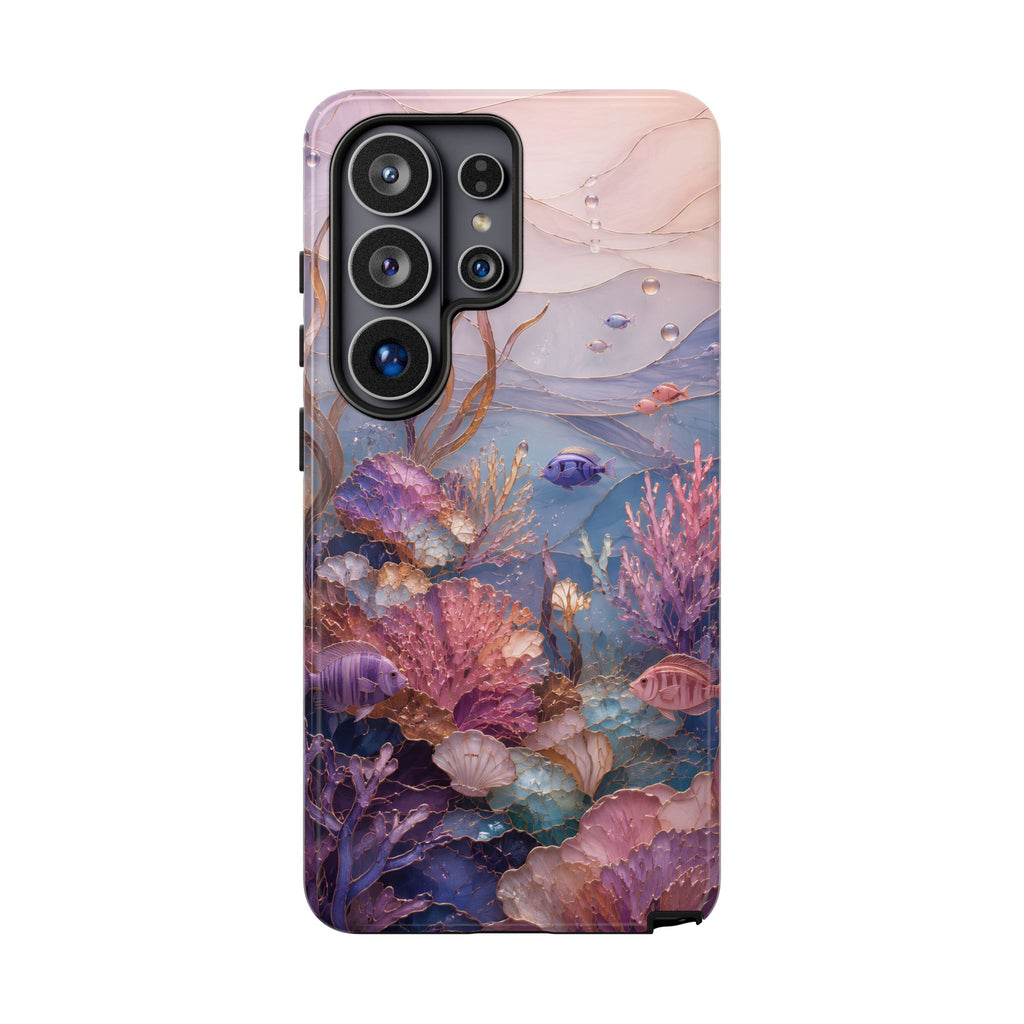 Ocean Reef Samsung Galaxy Phone Case | Coastal Sea Life Phone Case