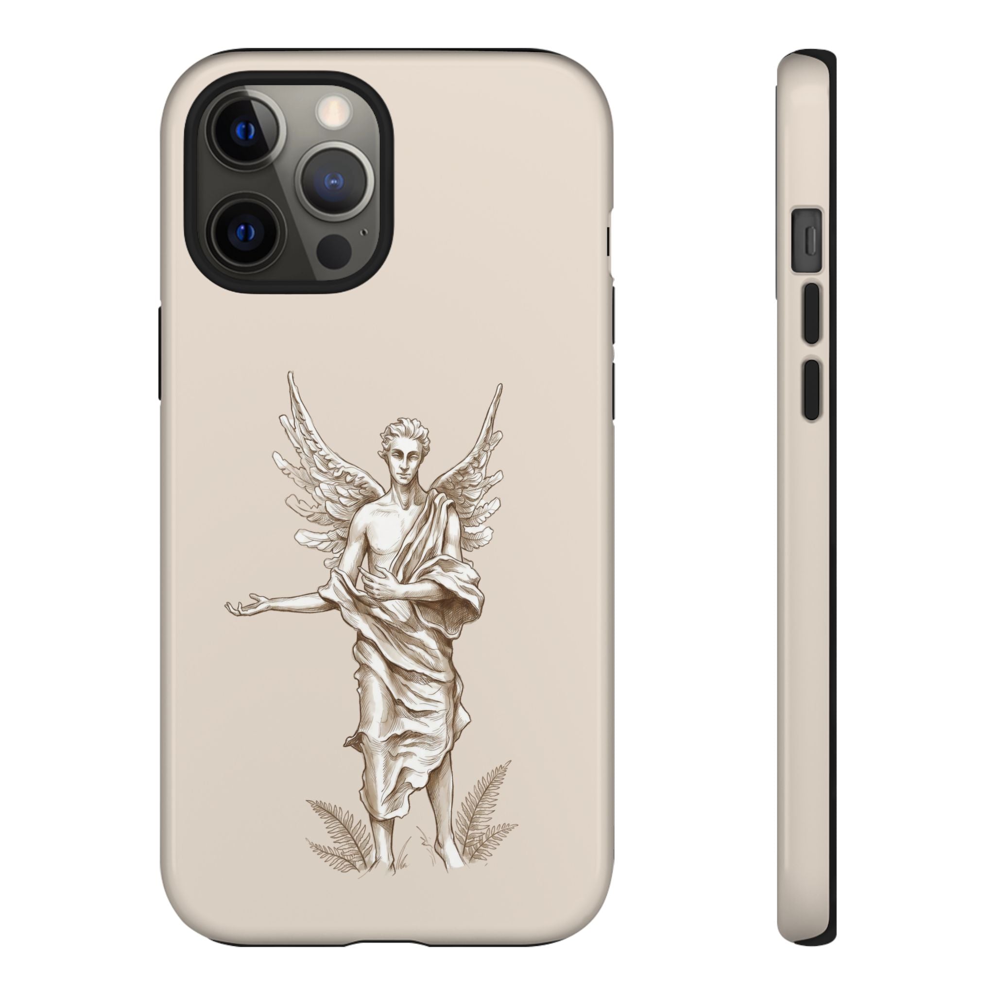 Angel Sketch Phone Case | Classic Guardian iPhone Cover