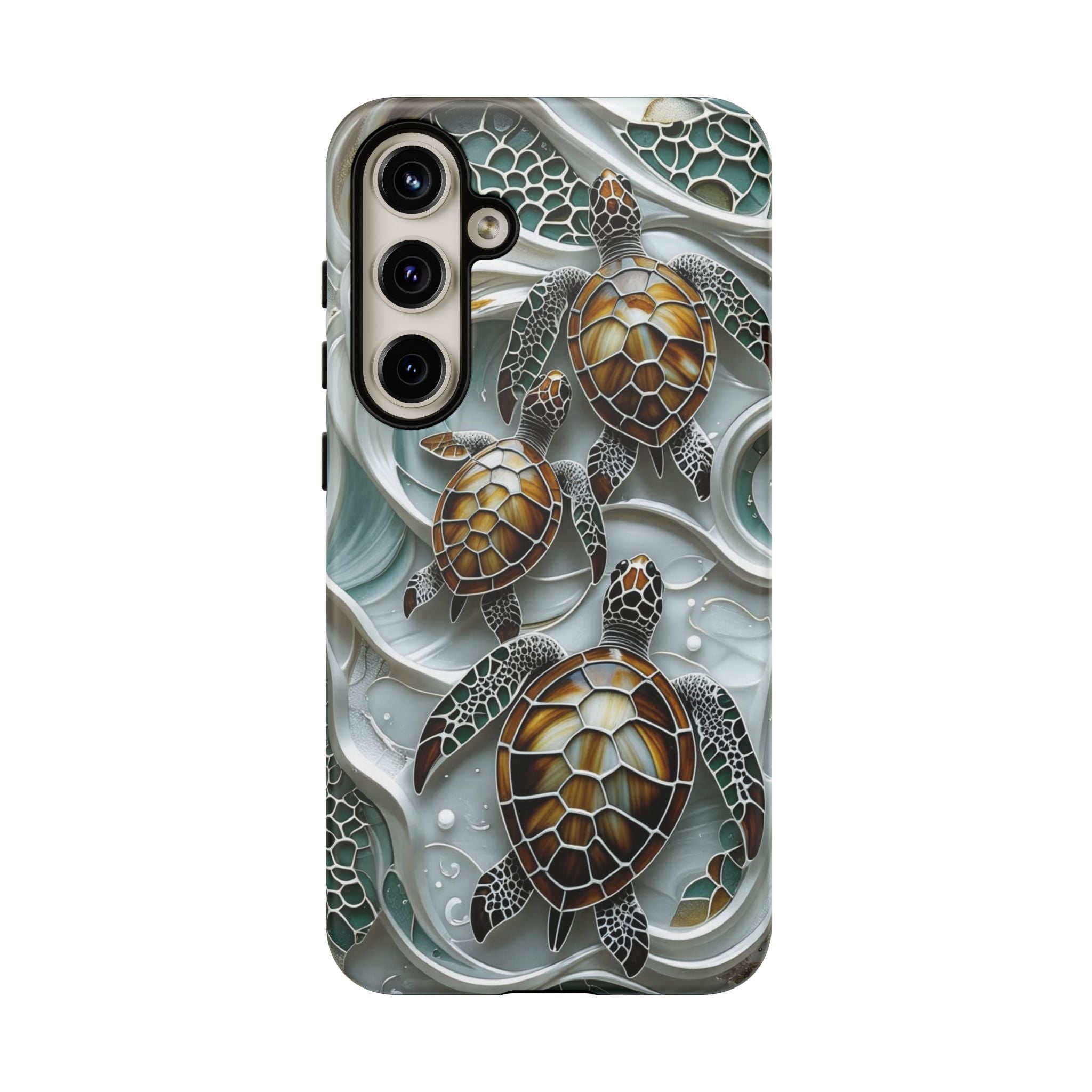 Sea Turtle Samsung Galaxy Case — Ocean Waves Protective Cover
