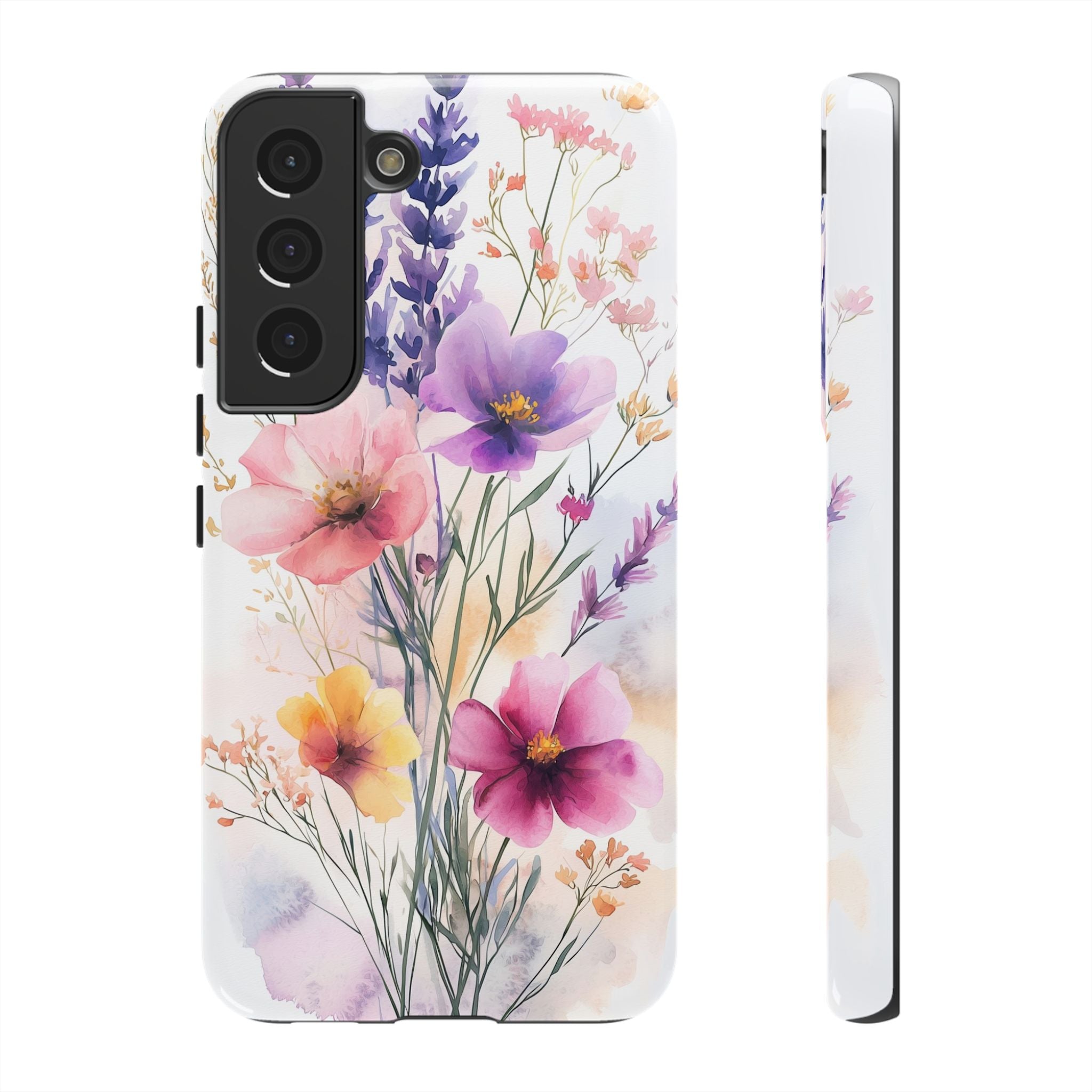 Floral Watercolour Samsung Galaxy Case | Pastel Bouquet