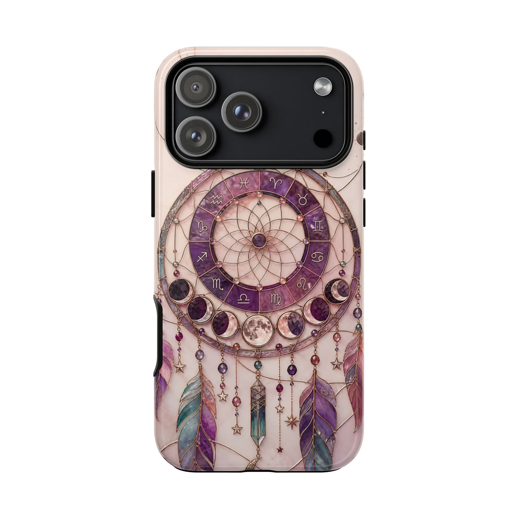 Dreamcatcher iPhone Case | Boho Moon Phase iPhone Case