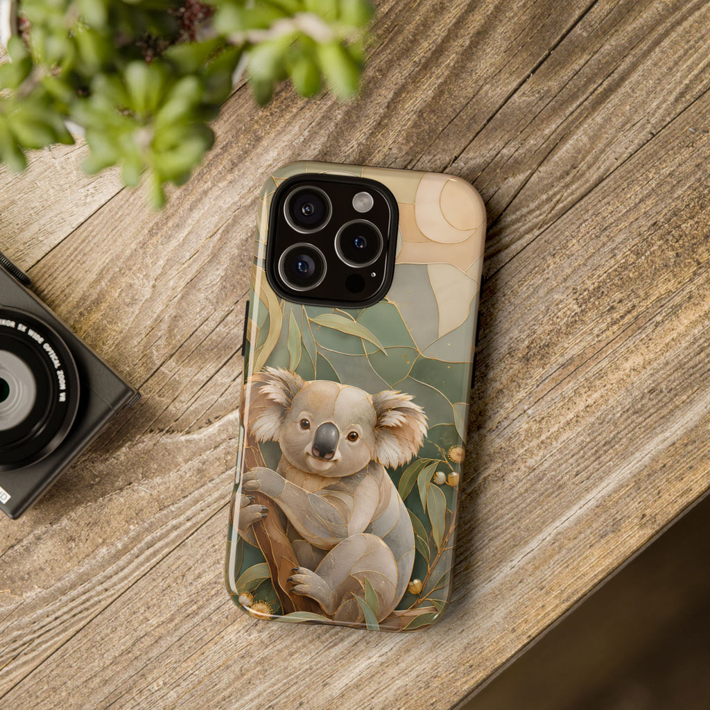 Koala iPhone Case | Eucalyptus Botanical Cover