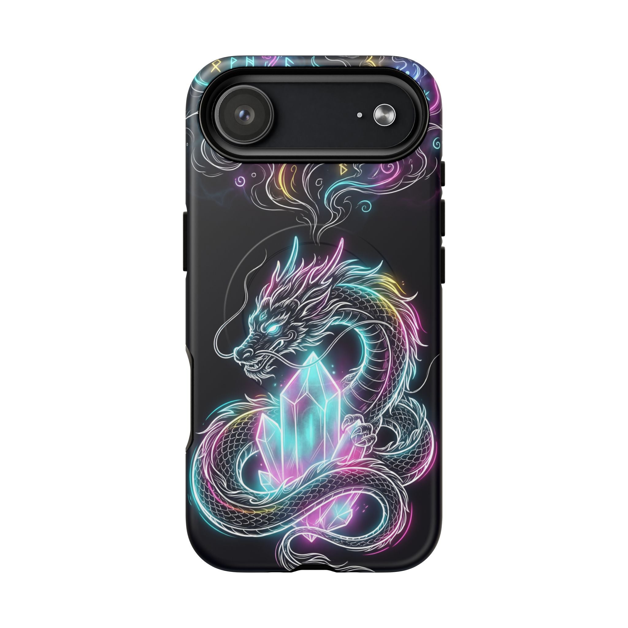 Neon Loong Crystal MagSafe iPhone Case