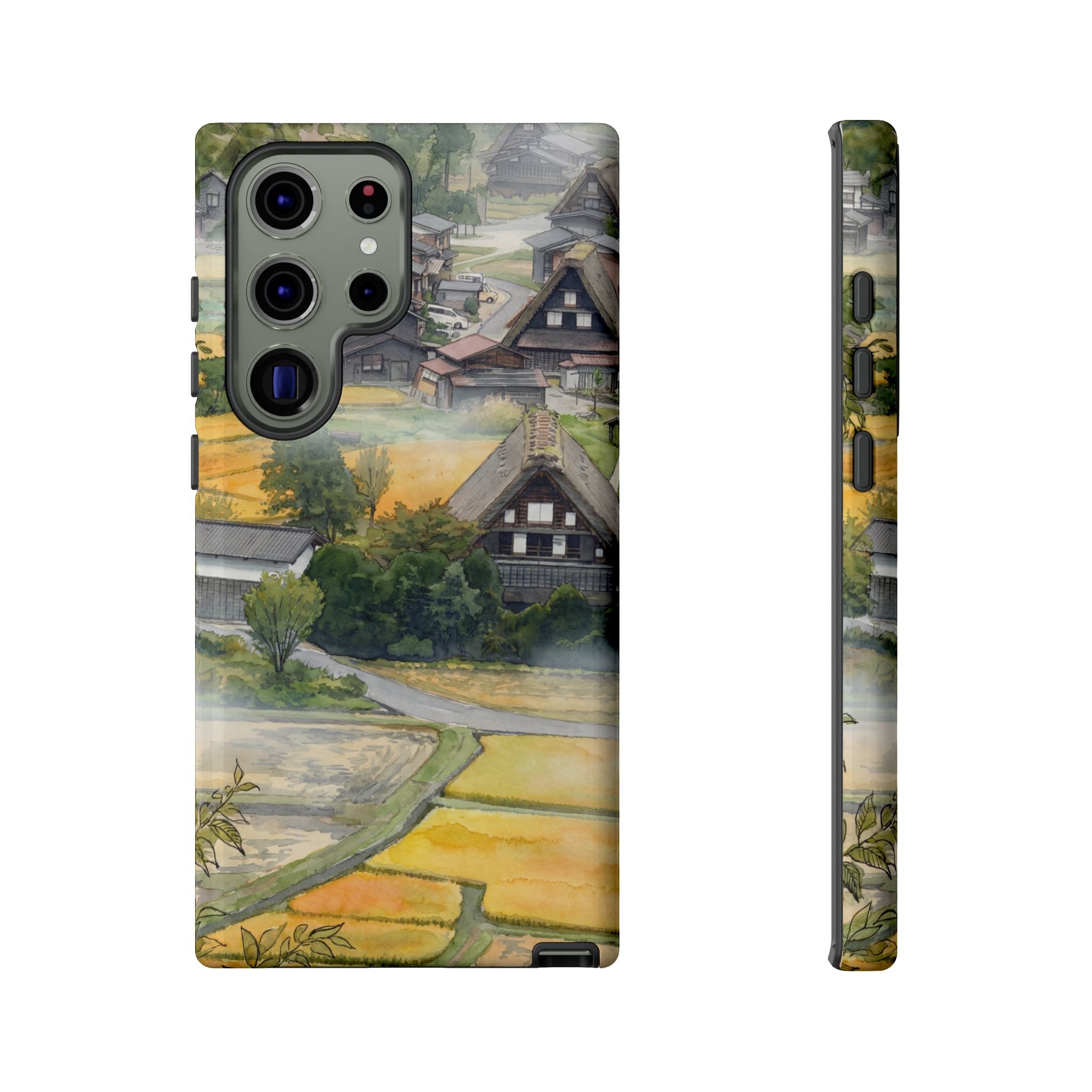 Shirakawa Whisper | Japan Watercolour Samsung Galaxy Phone Case