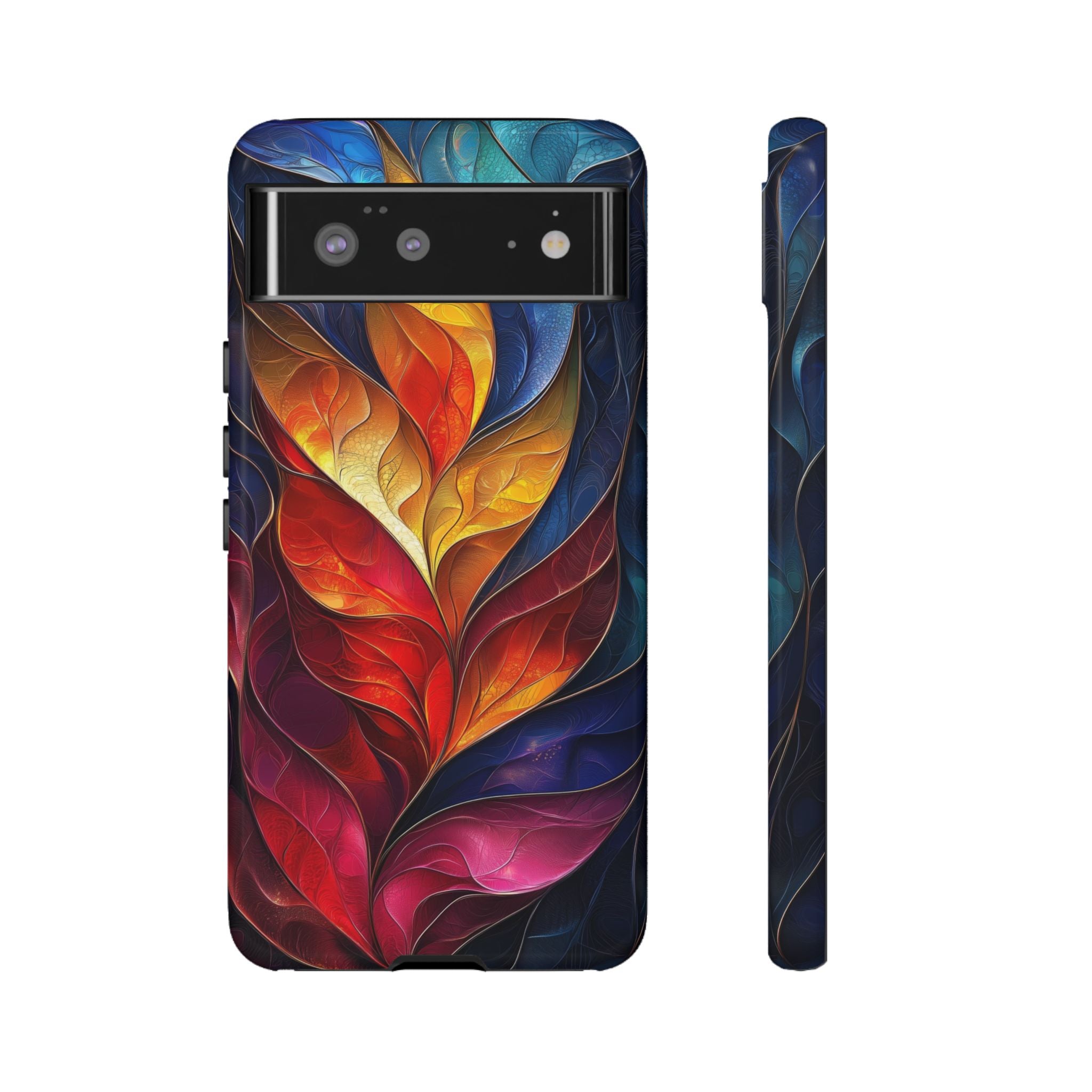 Abstract Colourful Leaf Google Pixel Case