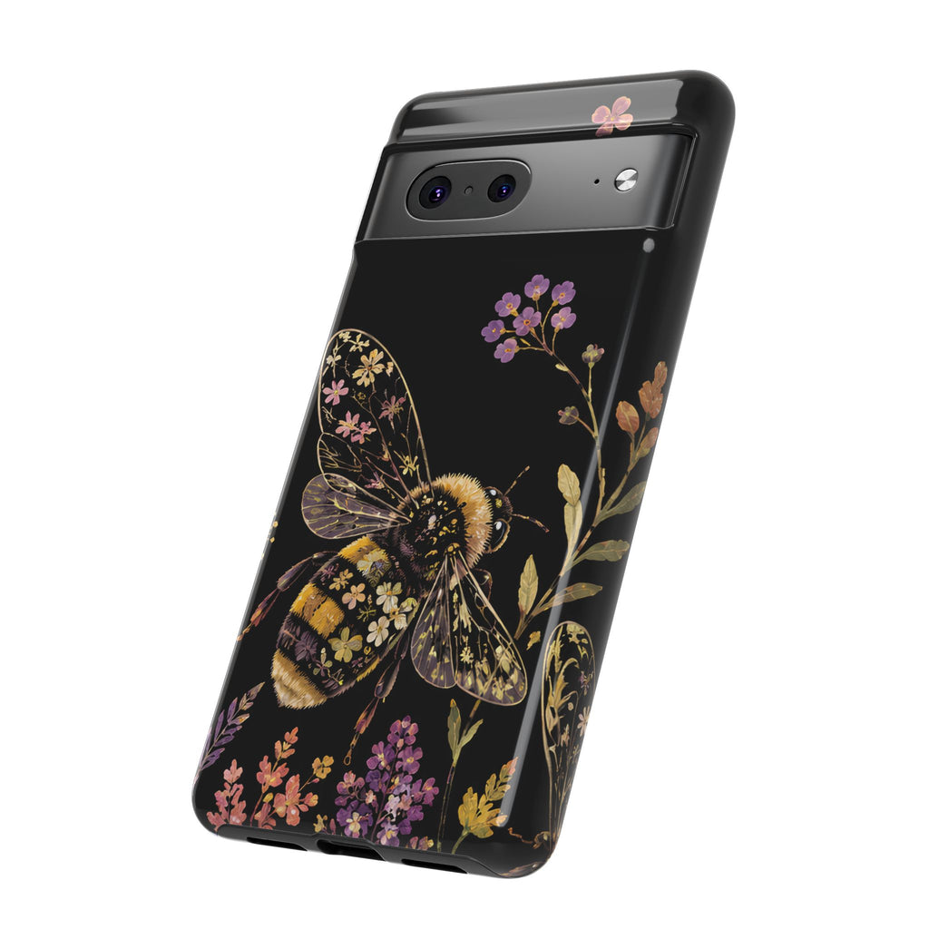 Vintage Bee Floral Google Pixel Phone Case