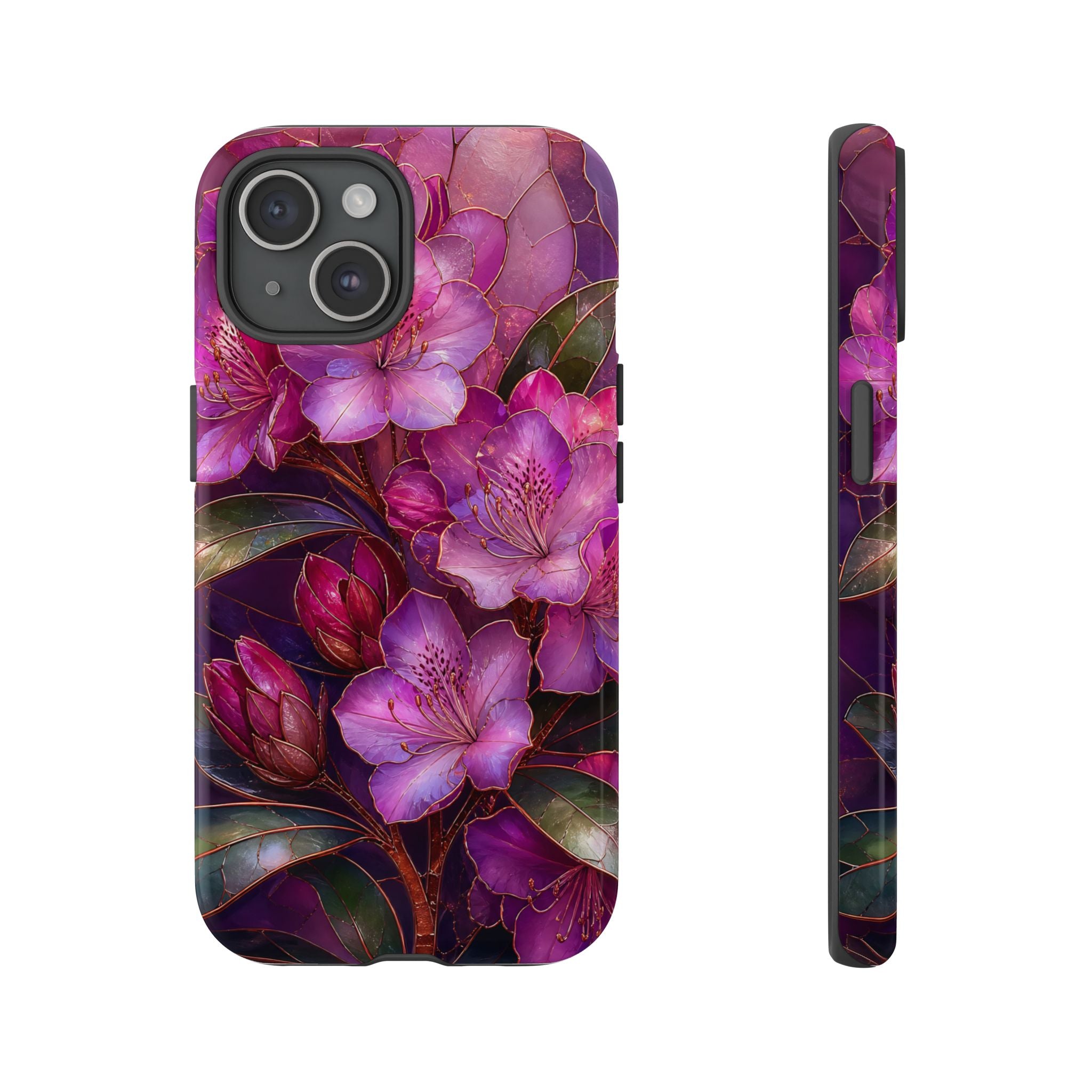 Purple Floral iPhone Case | Dark Botanical iPhone Case