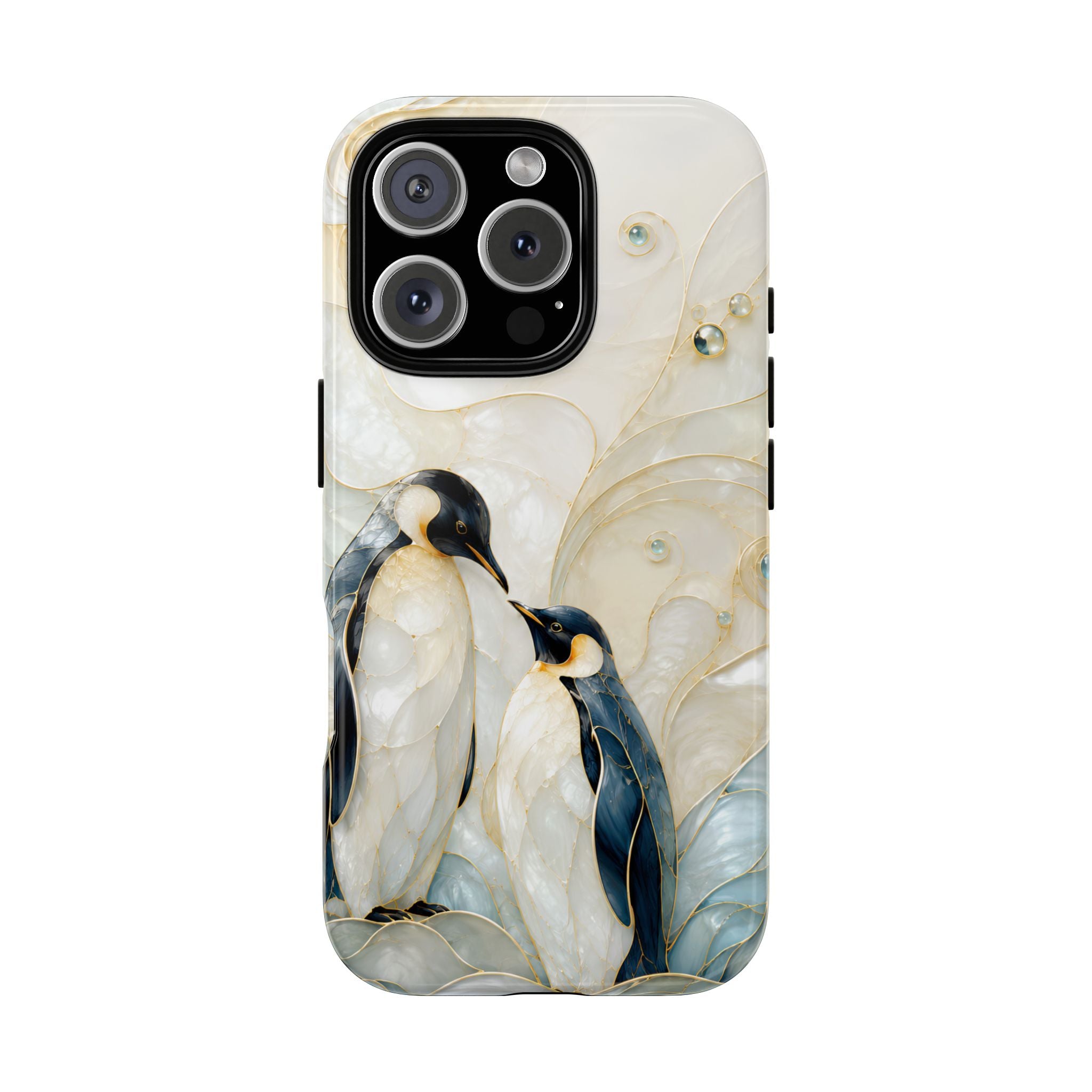 Penguin iPhone Case | Cute Penguin Couple Phone Case
