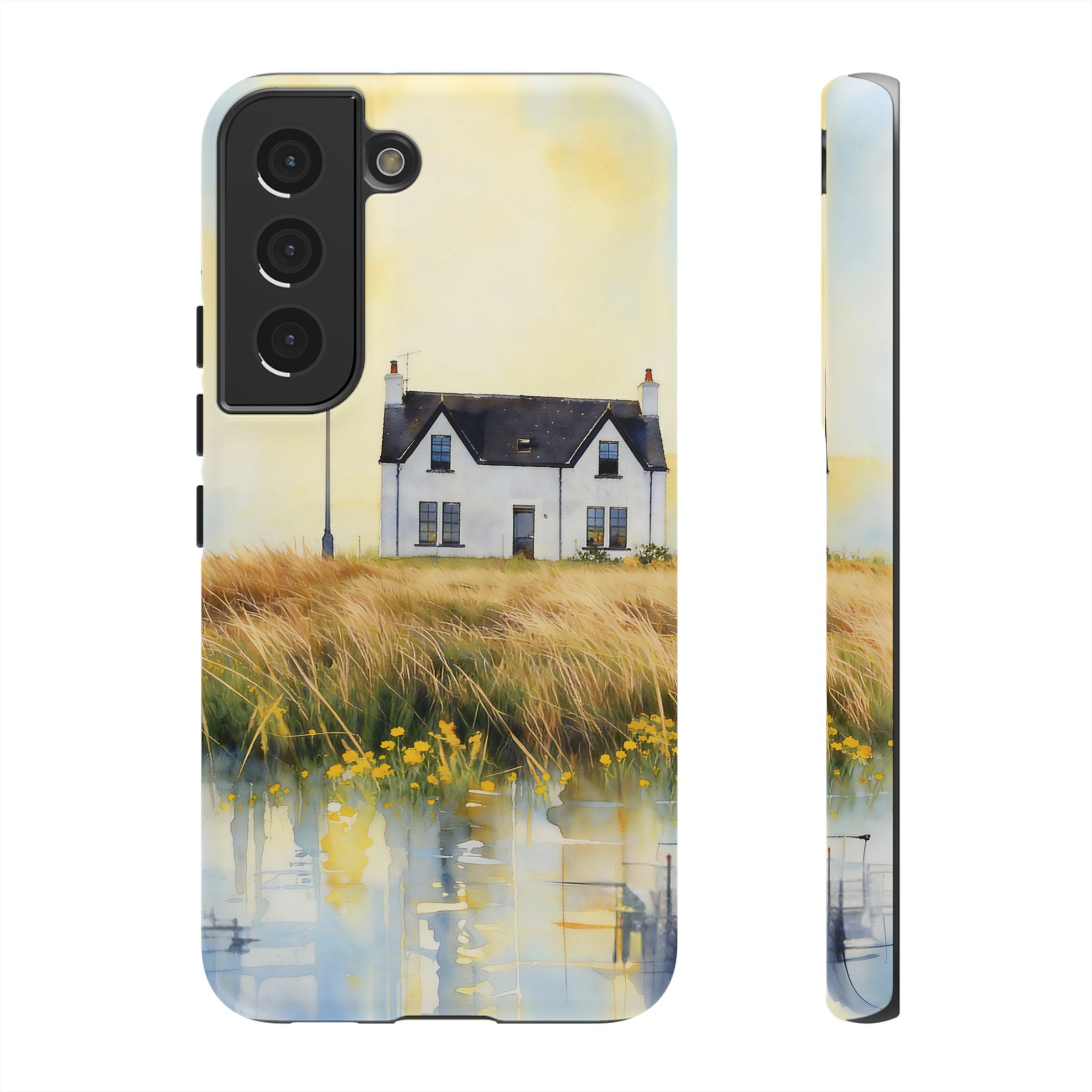 Scottish Highlands Samsung Galaxy Phone Case | Isle of Skye Hill Cottage