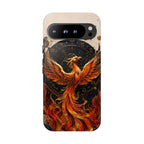 Phoenix Google Pixel Phone Case | Celestial Fire Bird Case