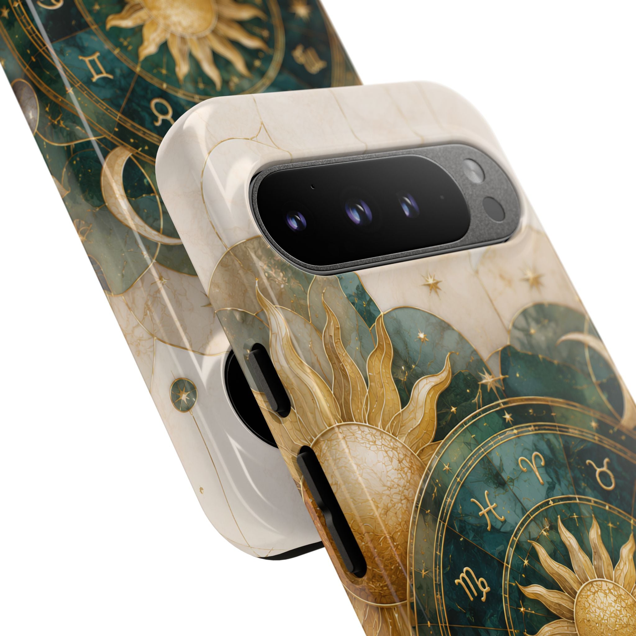 Celestial Sun Google Pixel Phone Case | Zodiac Wheel Phone Case