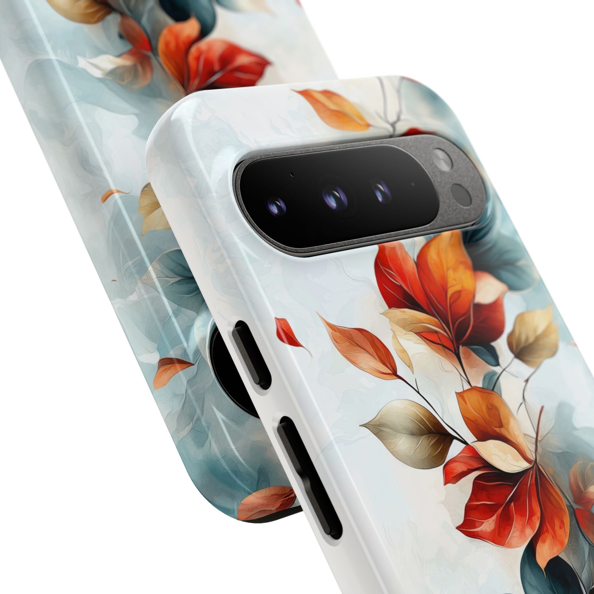 Floral Autumn Leaves Protective Google Pixel Case