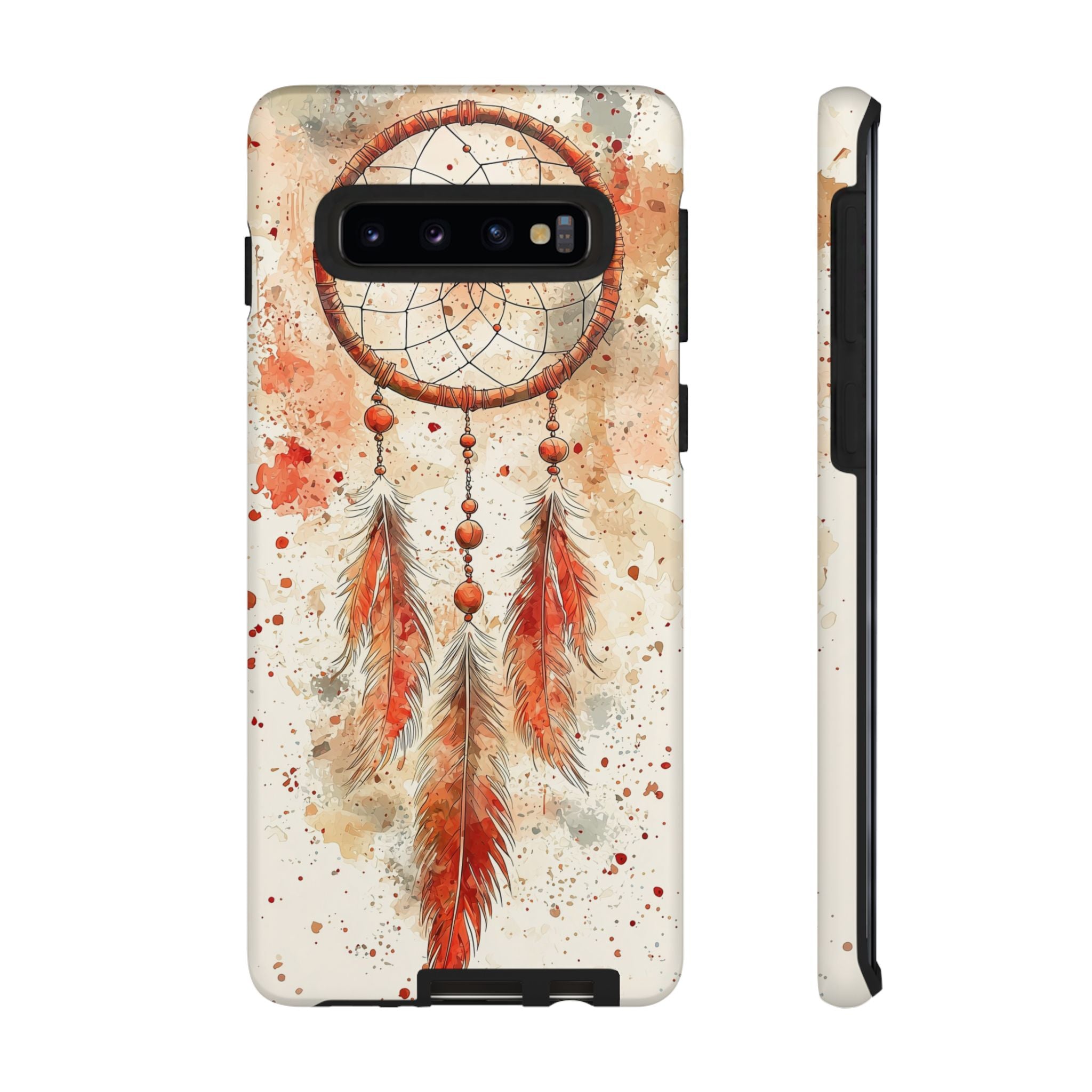 Dreamcatcher Tough Samsung Galaxy Case | Watercolour Feather