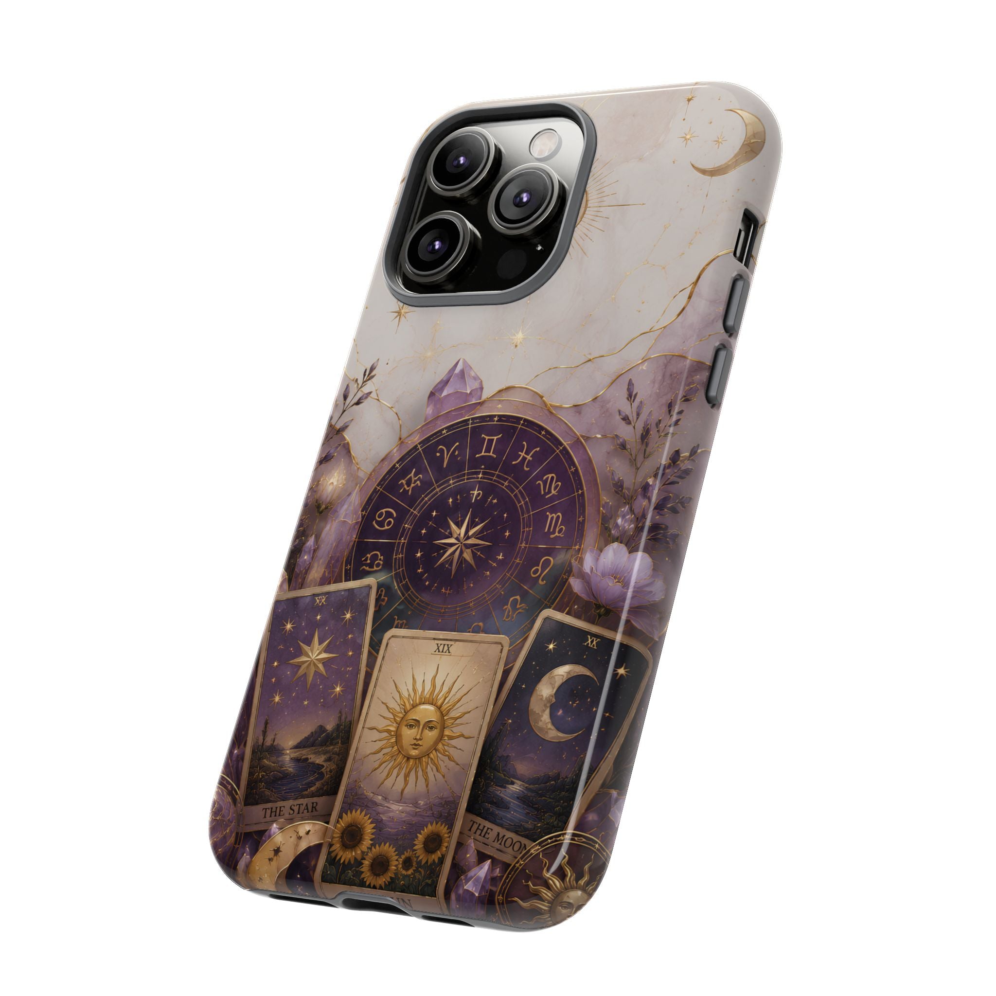 Tarot iPhone Case | Celestial Crystal Astrology iPhone Case