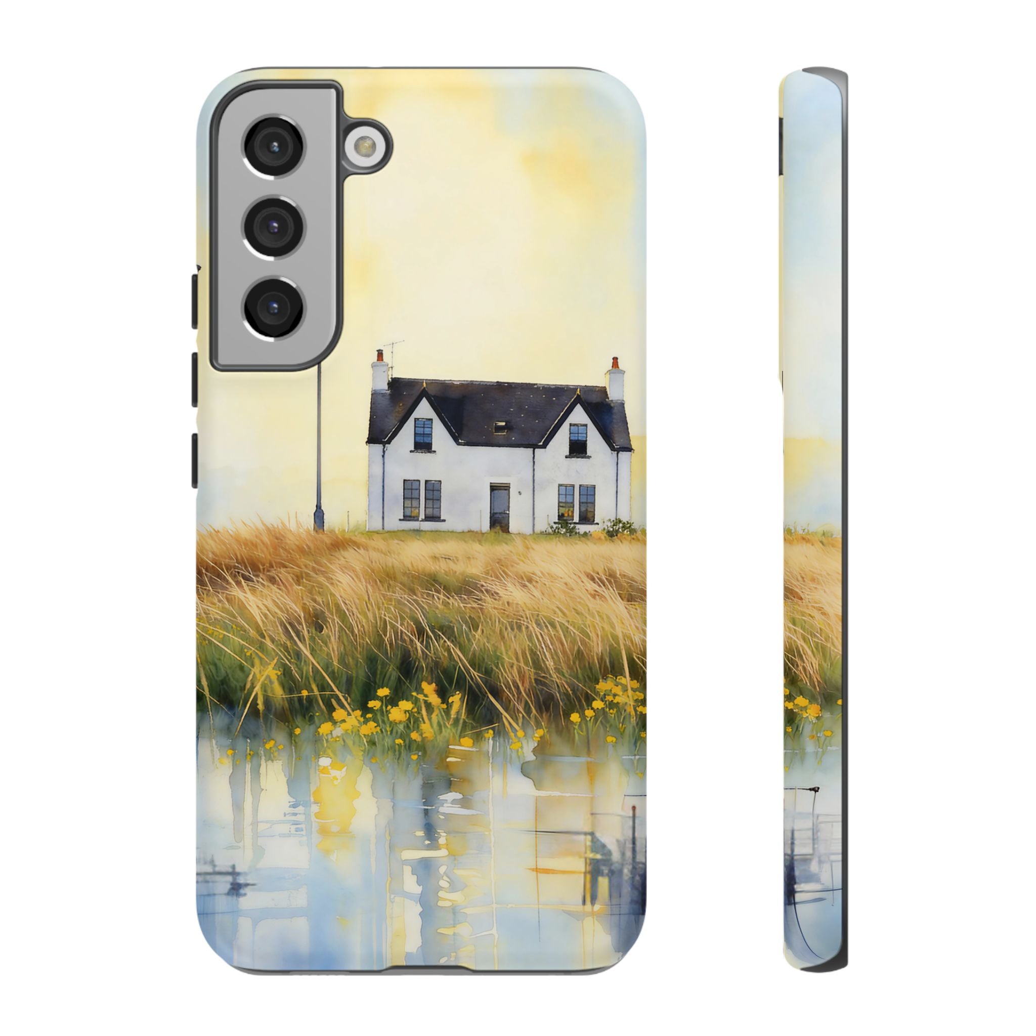 Scottish Highlands Samsung Galaxy Phone Case | Isle of Skye Hill Cottage