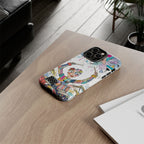 Drummer Boy iPhone Case | Colorful Cartoon Drum Kit Protective Cover