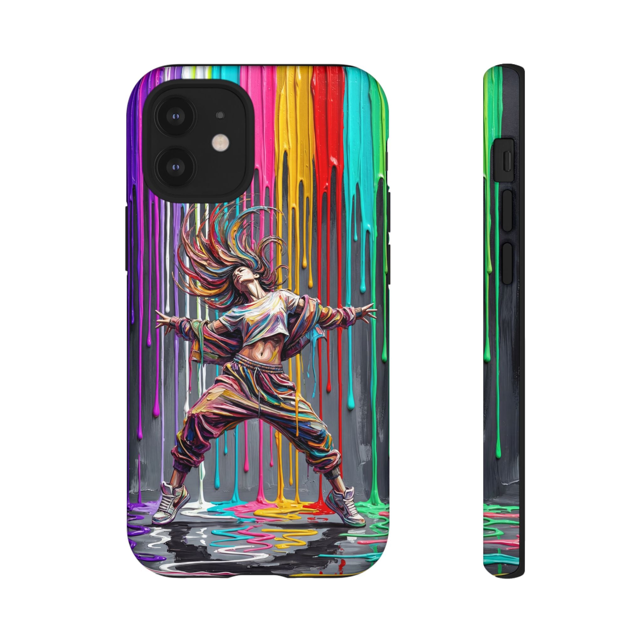 iPhone Case | Colorful Street Dance Drip Design
