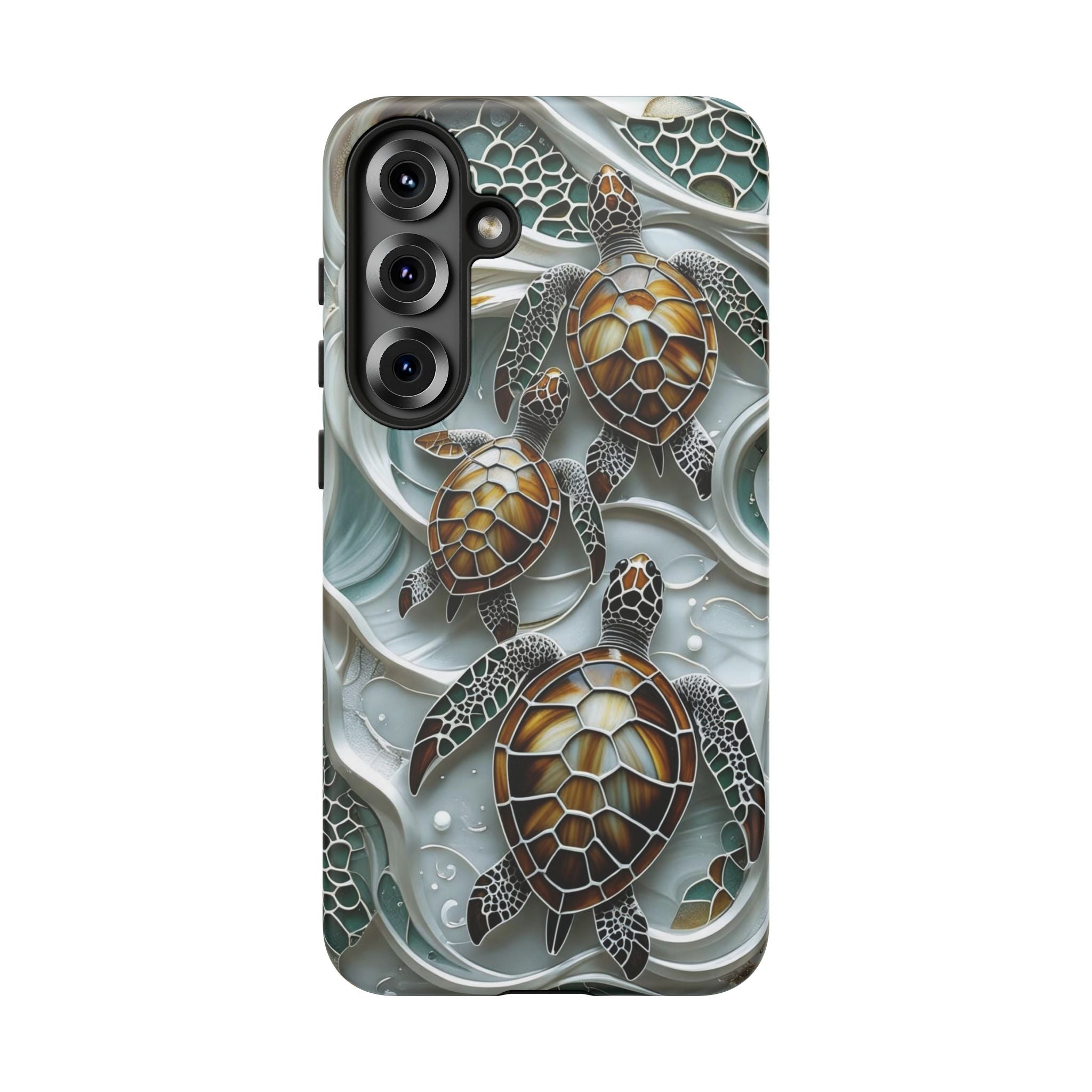 Sea Turtle Samsung Galaxy Case — Ocean Waves Protective Cover