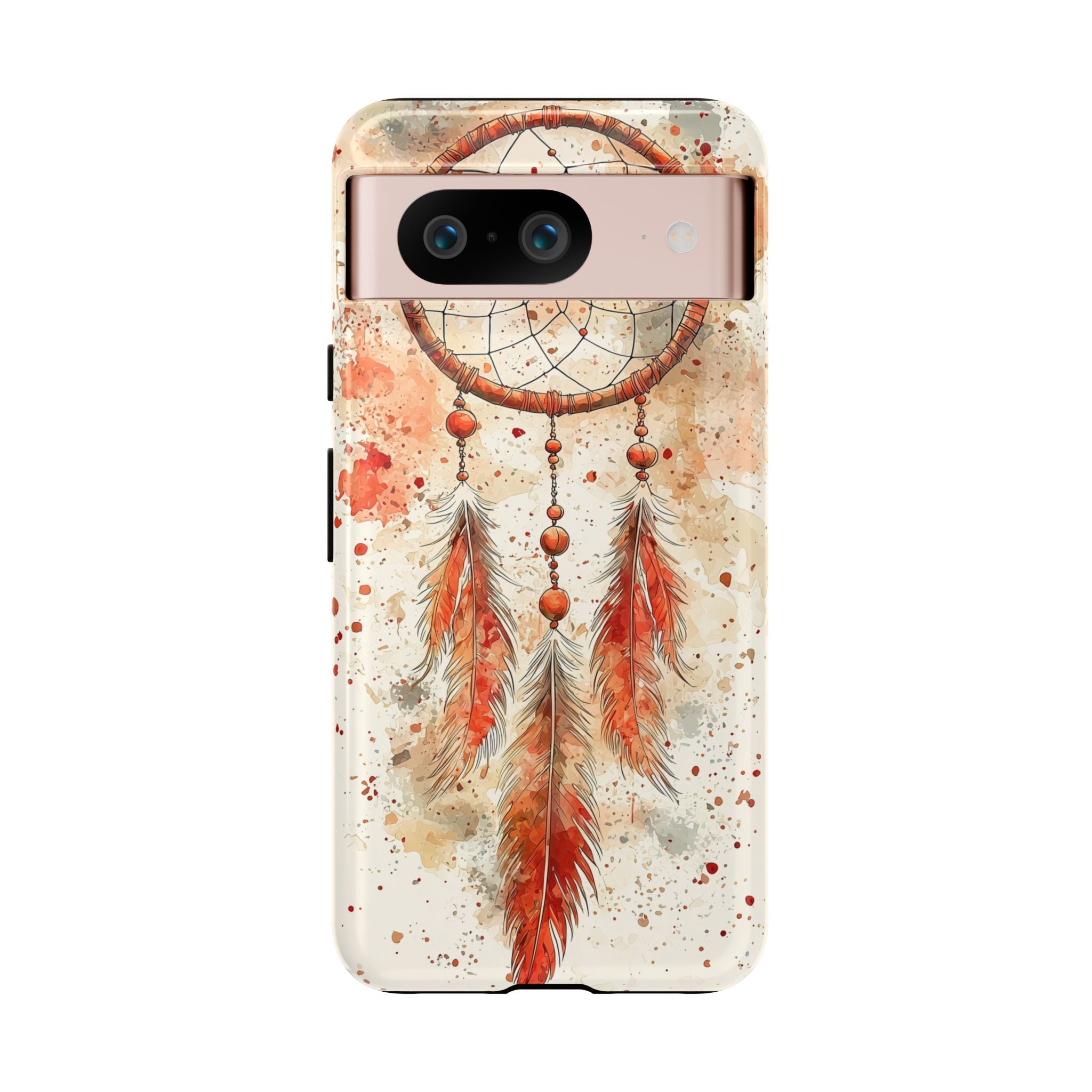 Dreamcatcher Tough Google Pixel Case | Watercolour Feather