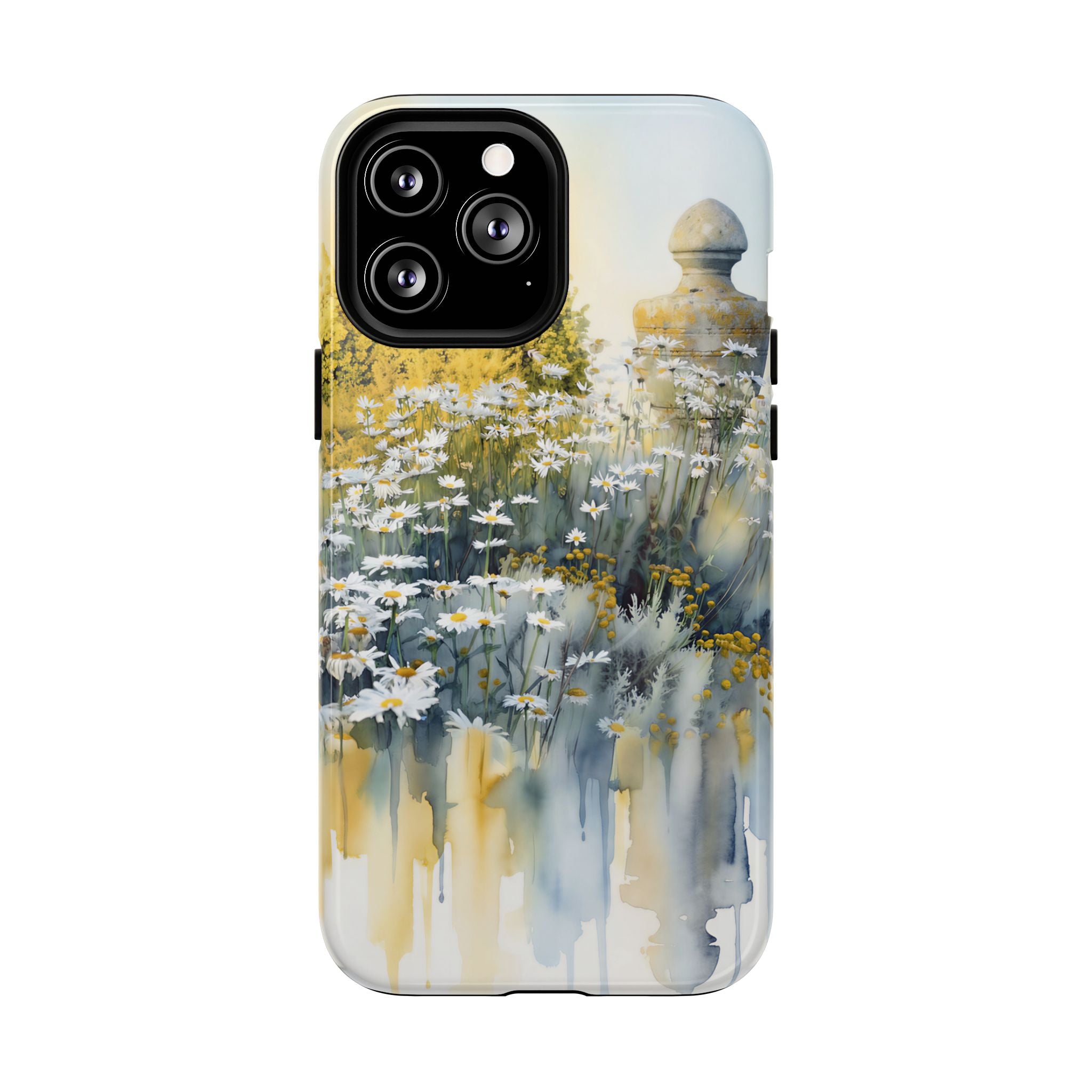 Watercolor Floral Daisy Garden MagSafe iPhone Case