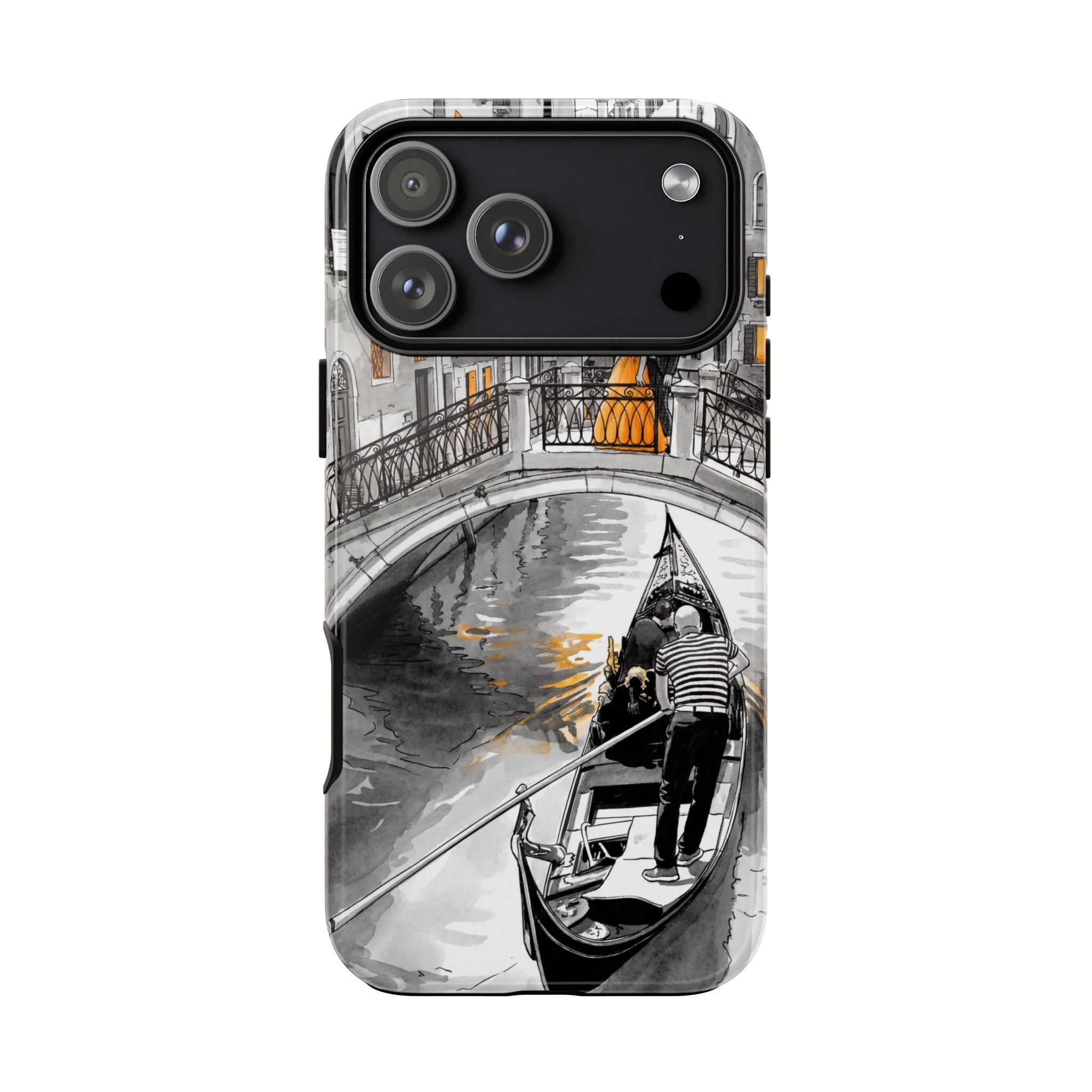 Venice Gondola iPhone Case | Romantic Canal Scene Protective Case