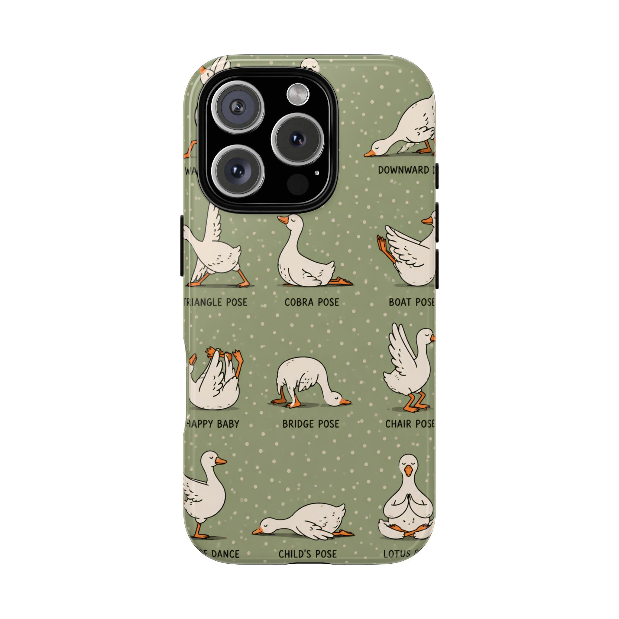 Yoga Goose iPhone Case | Funny Goose Yoga Cover
