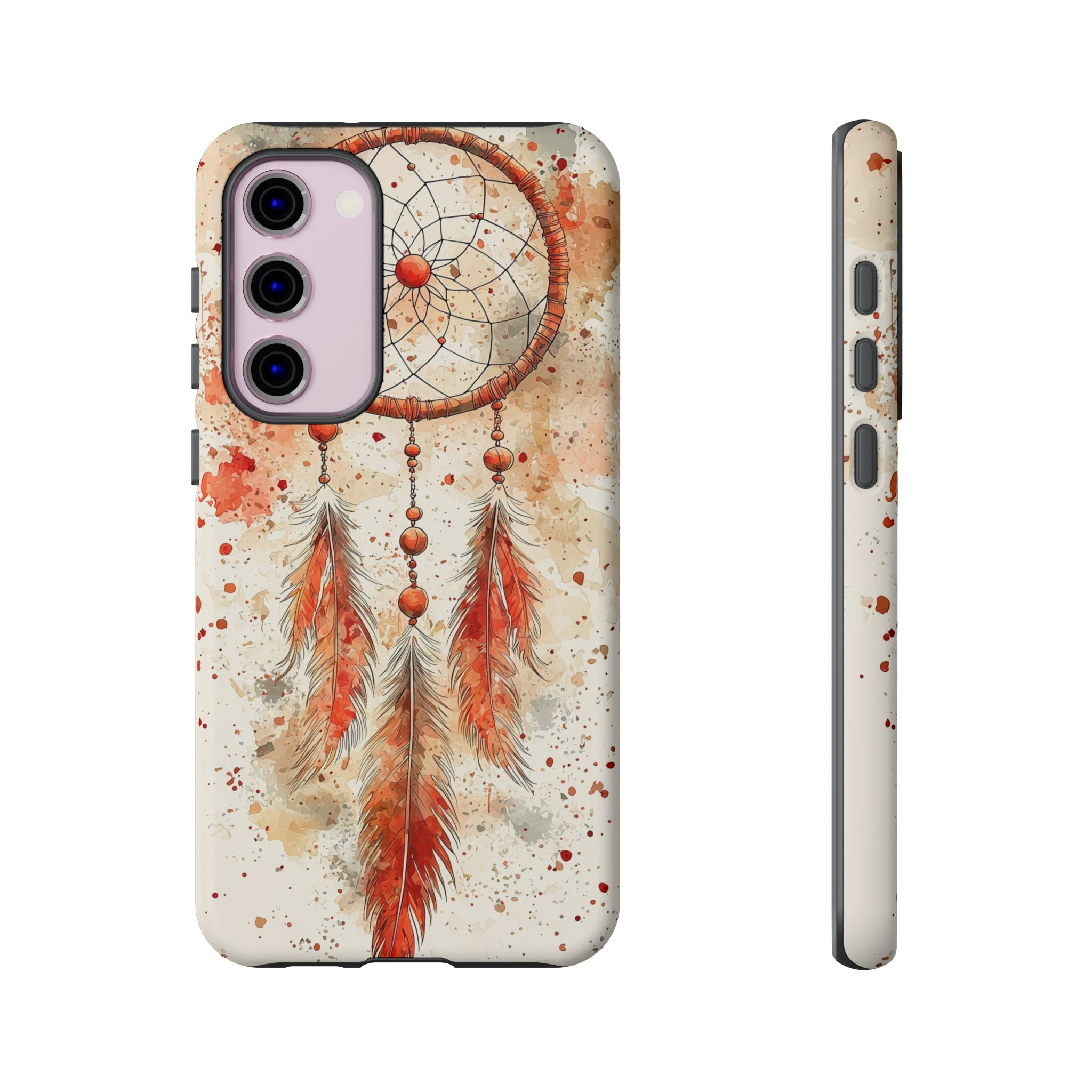Dreamcatcher Tough Samsung Galaxy Case | Watercolour Feather